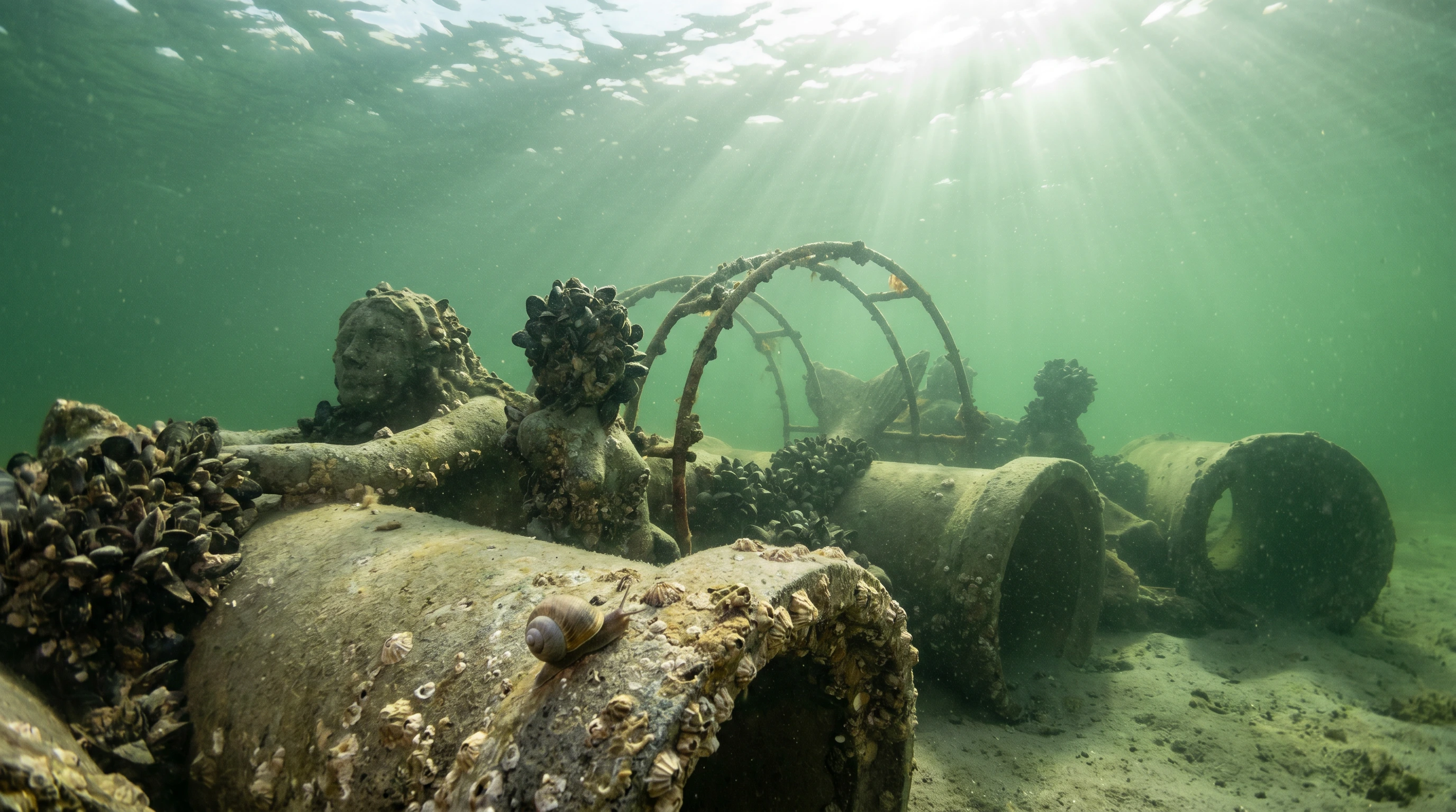 Dive site in Denmark