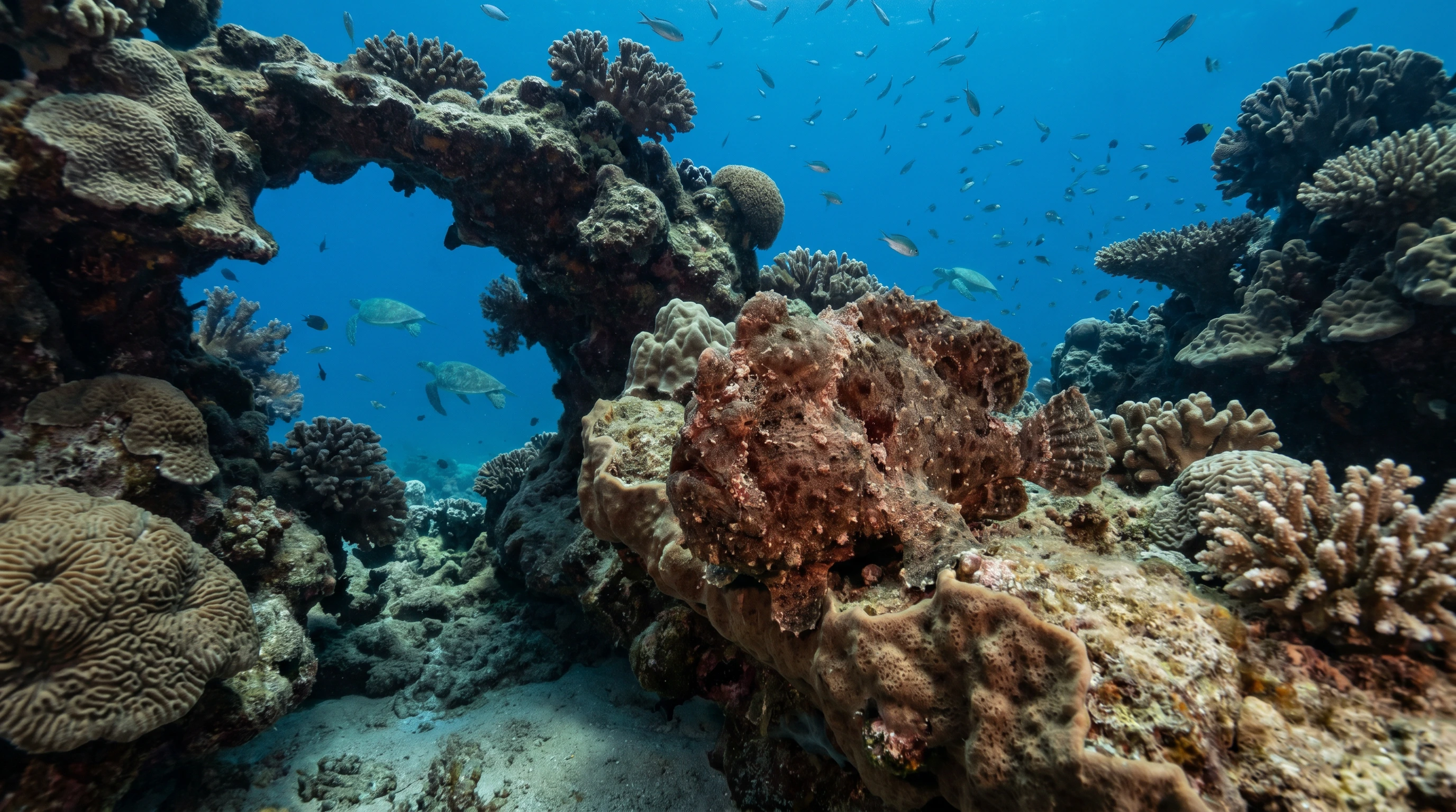 Dive site in Oahu