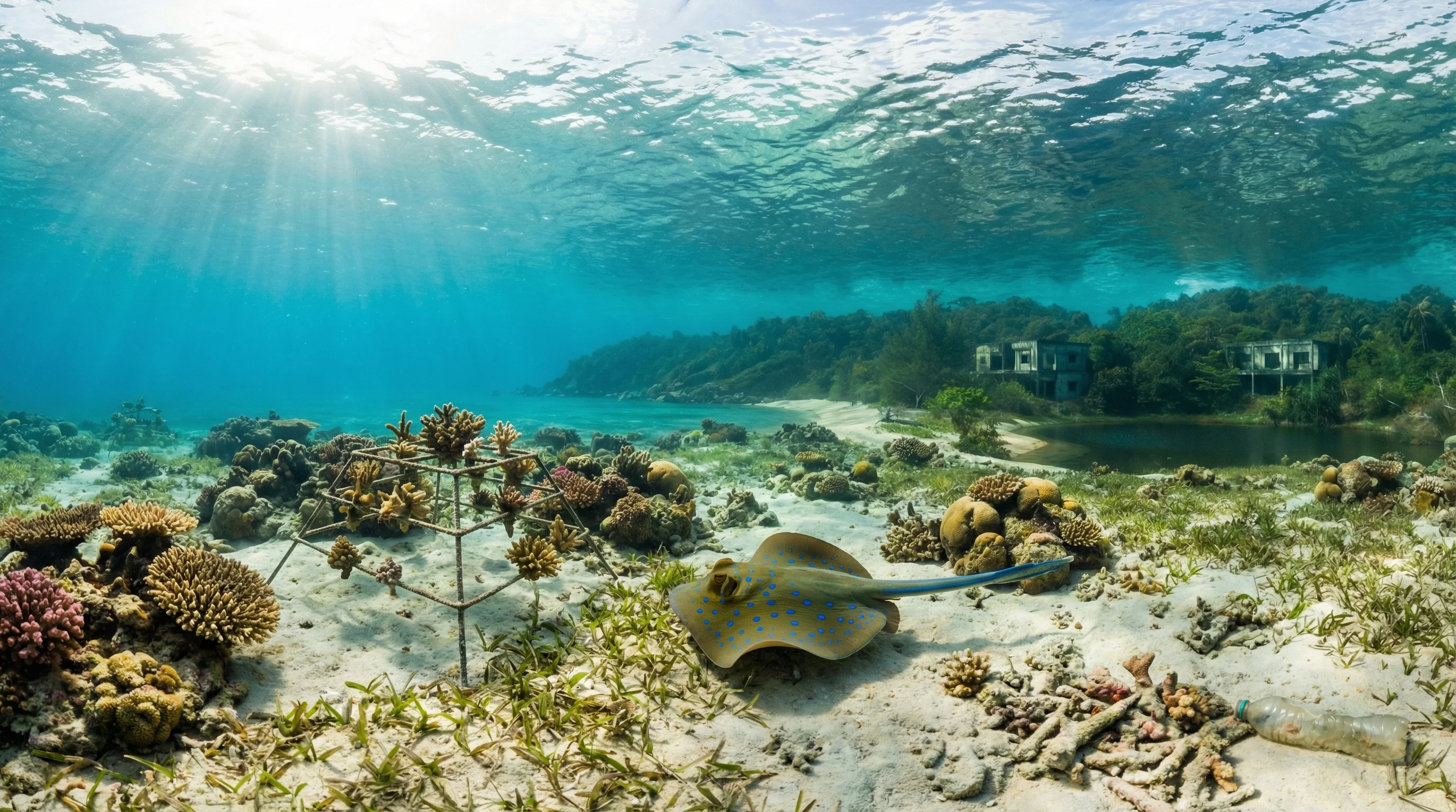Dive site in Koh Pha Ngan