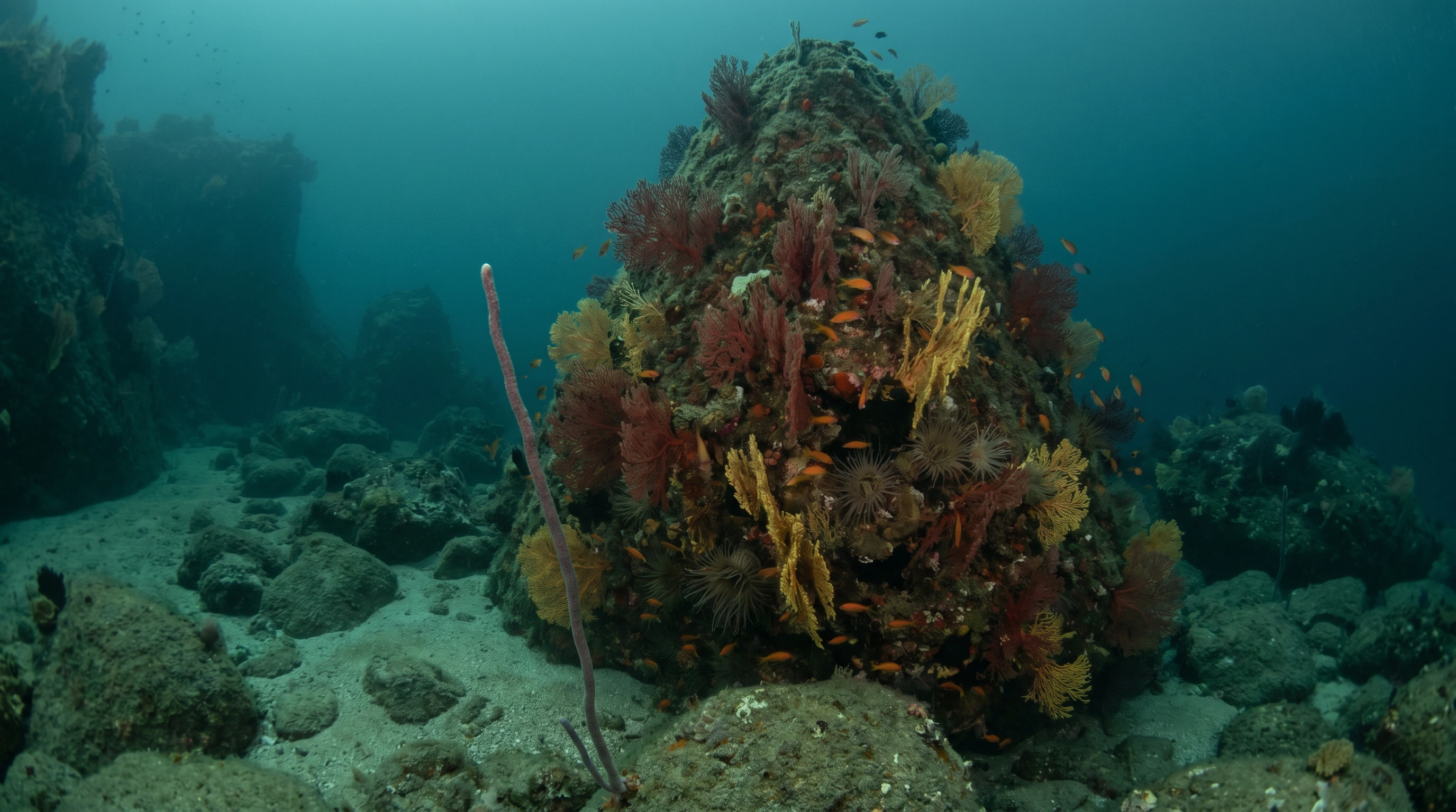 Dive site in Sicily