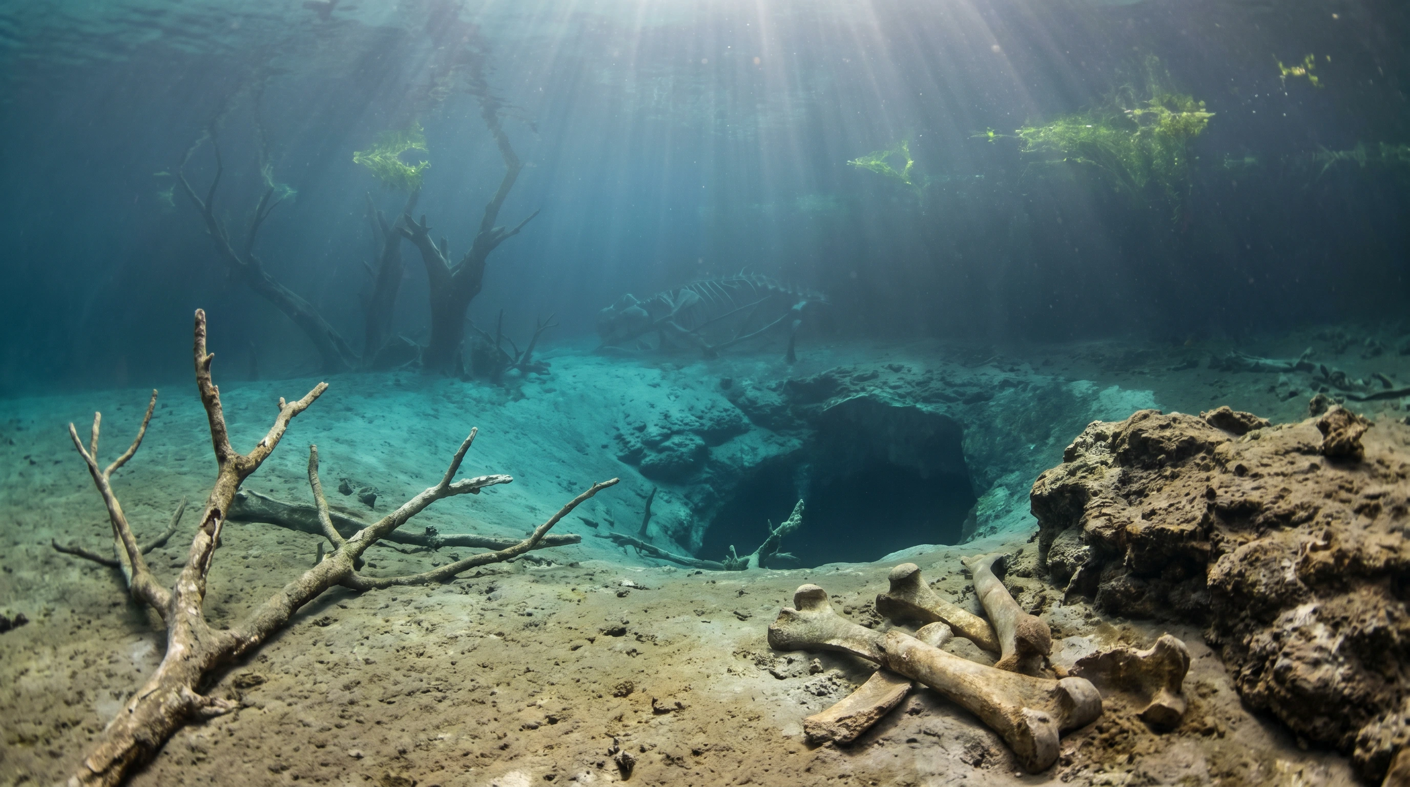 Dive site in Central Mexico