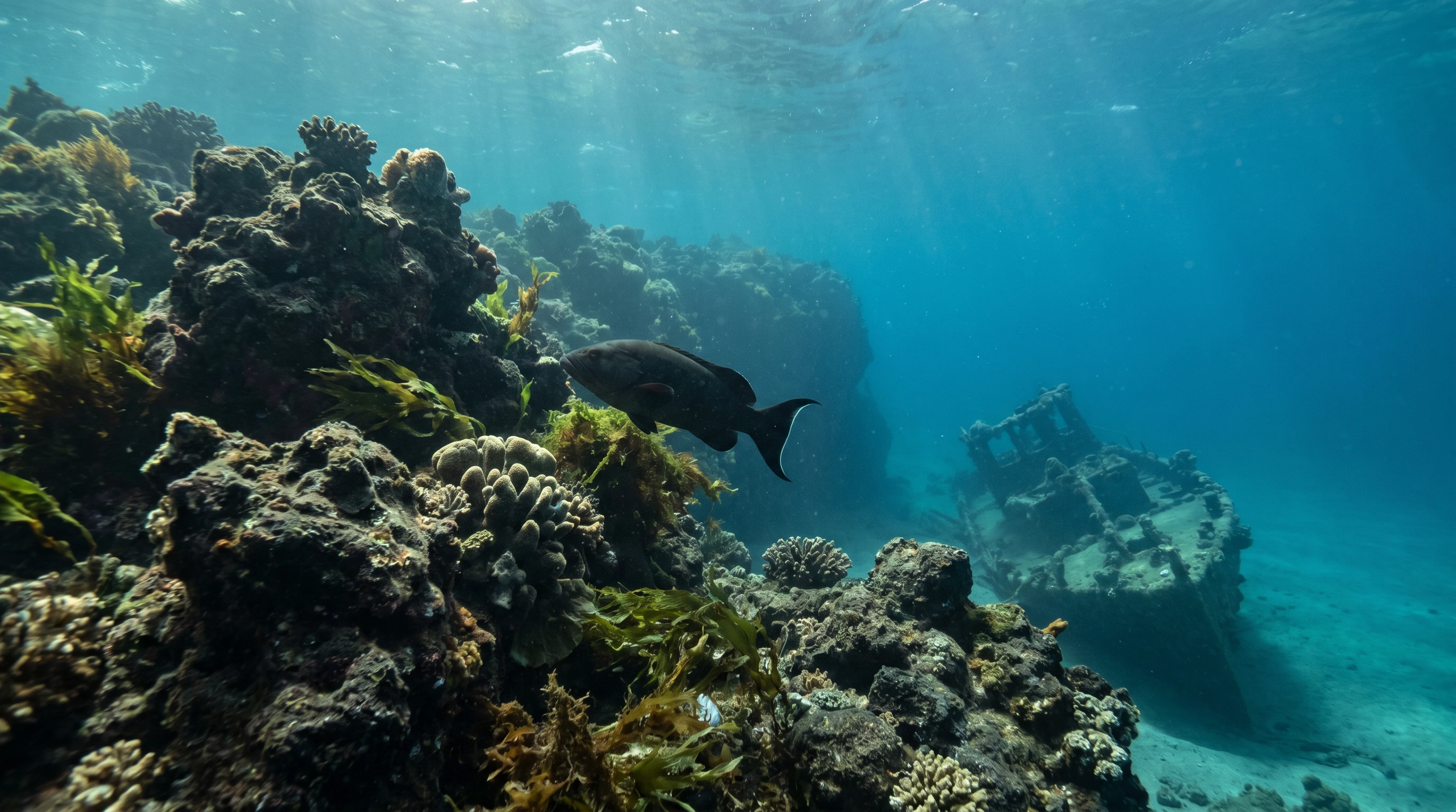Dive site in Saint-Gilles-les-Bains