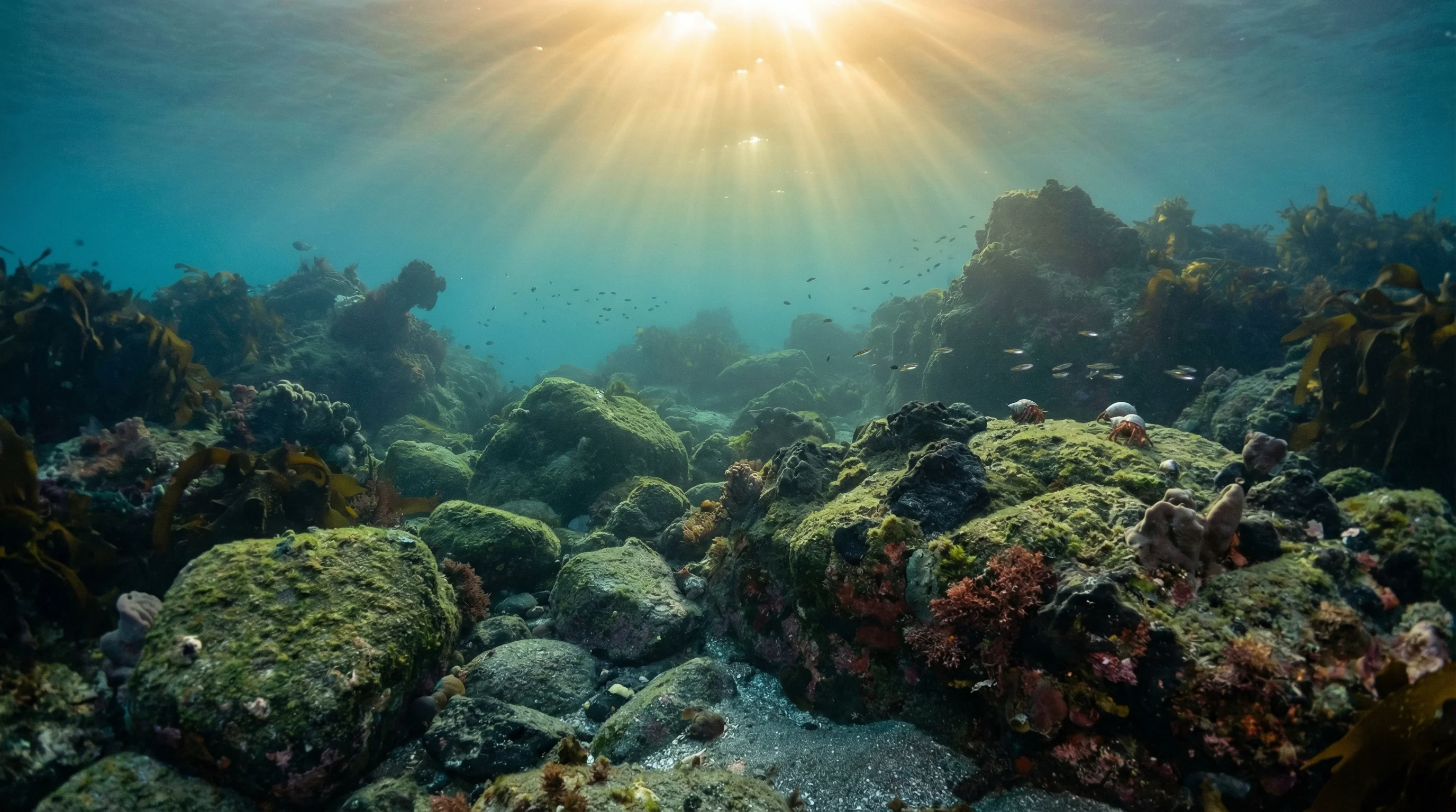 Dive site in East Coast
