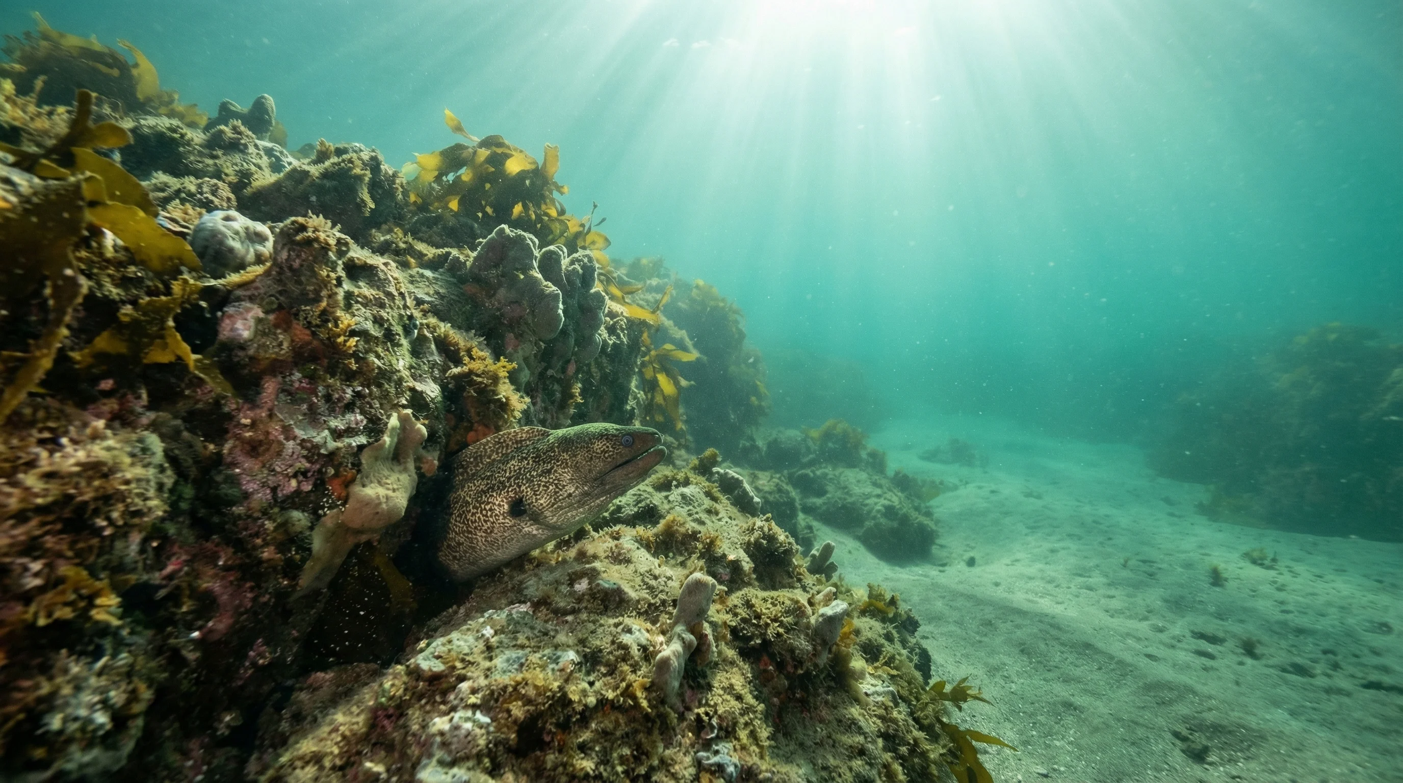 Dive site in New Zealand