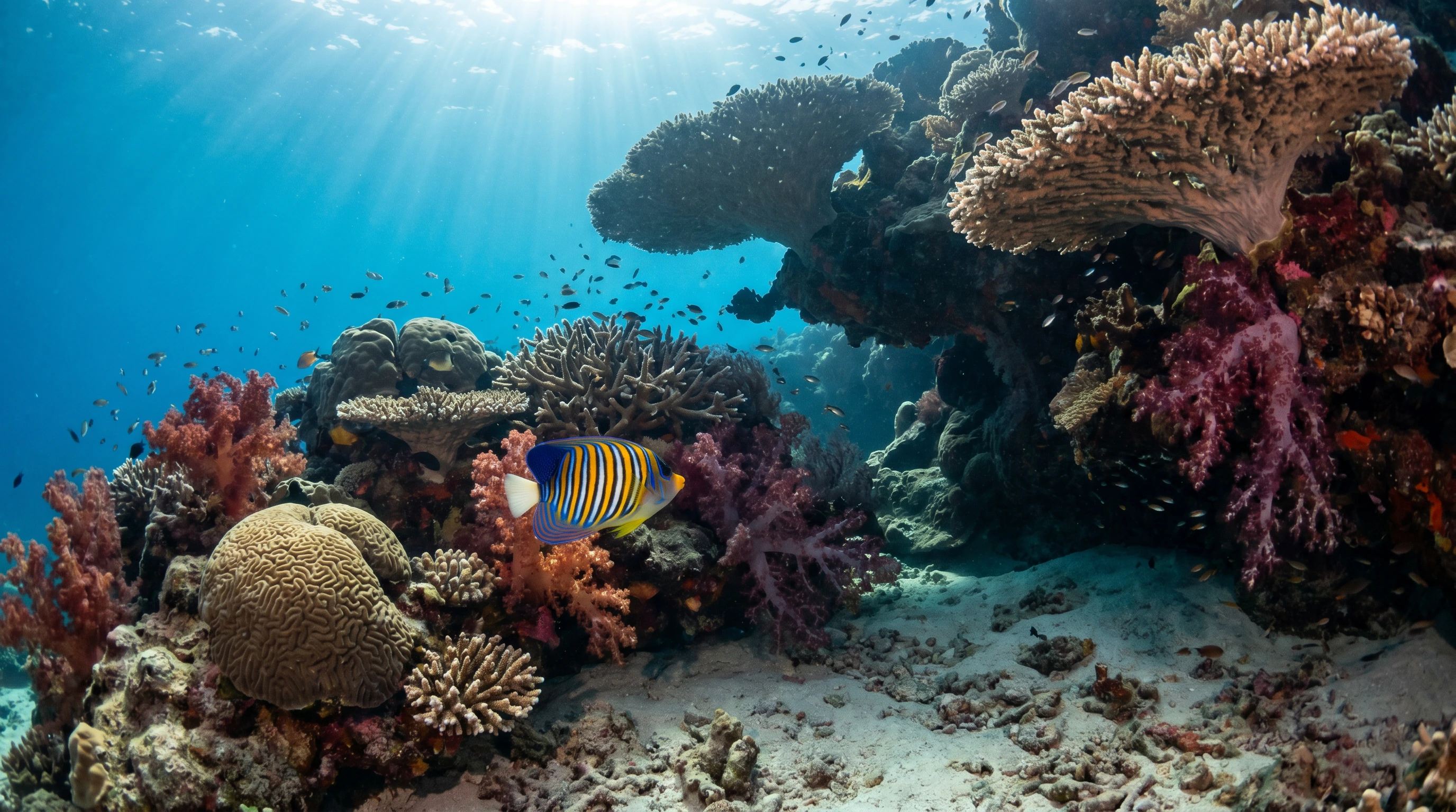Dive site in Apo Island