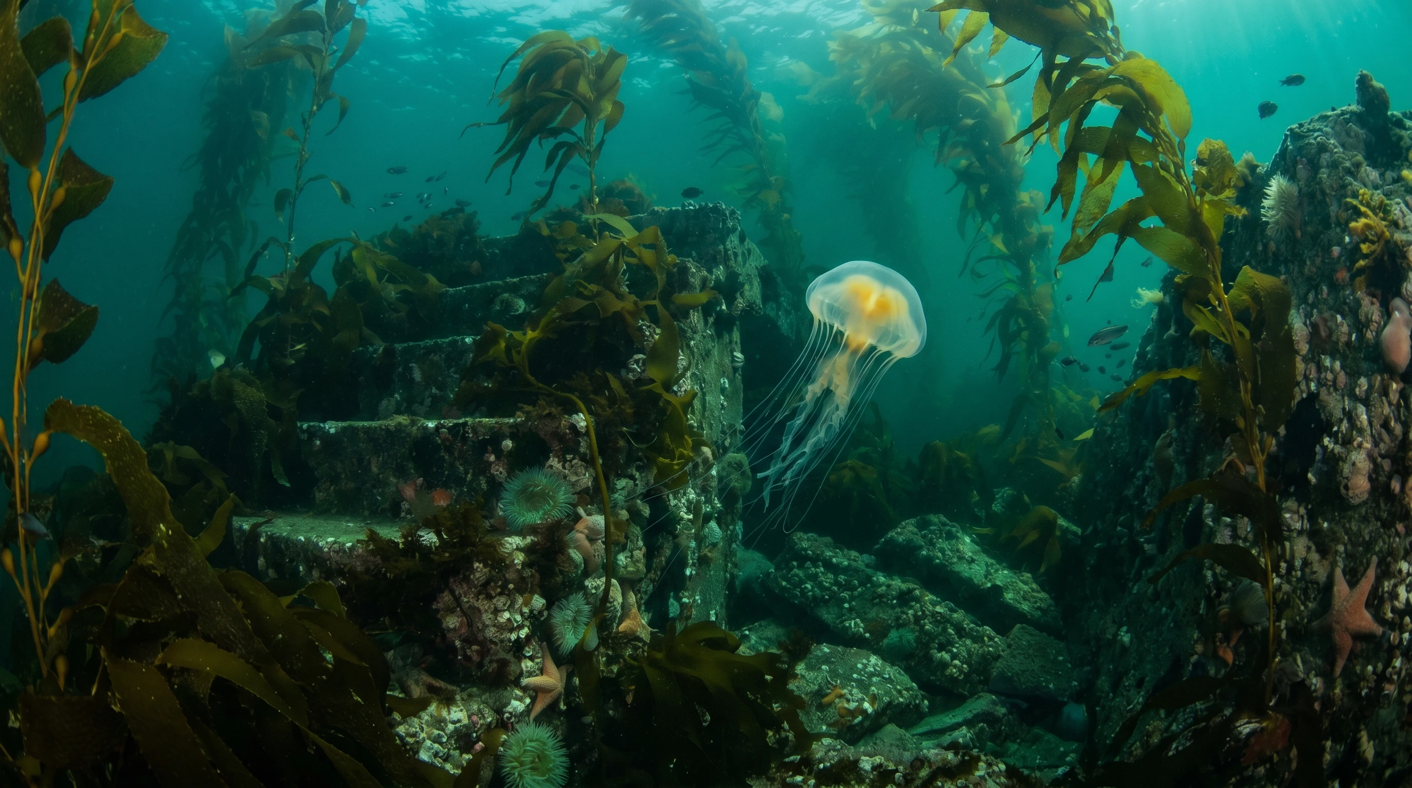 Dive site in Vancouver Island