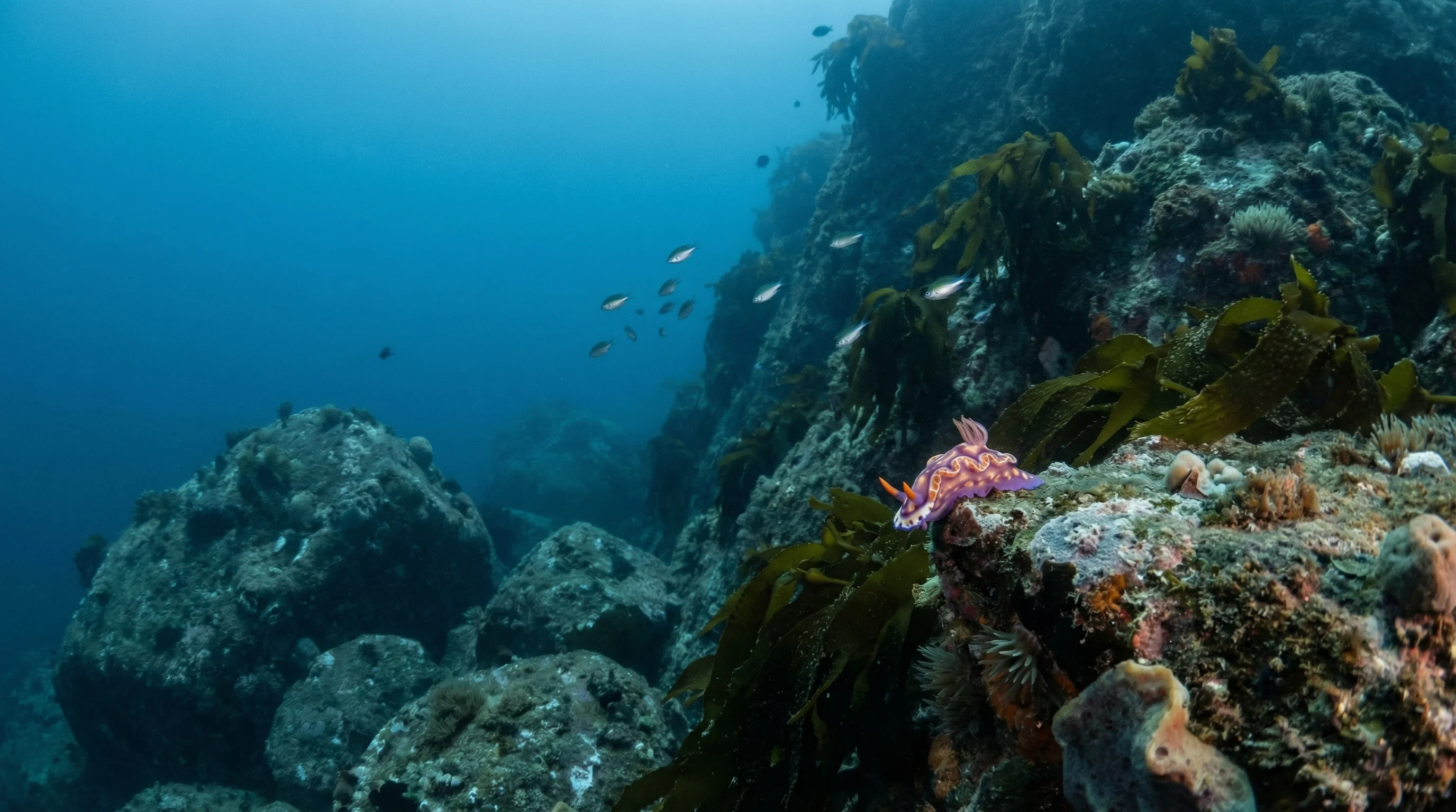 Dive site in New Zealand
