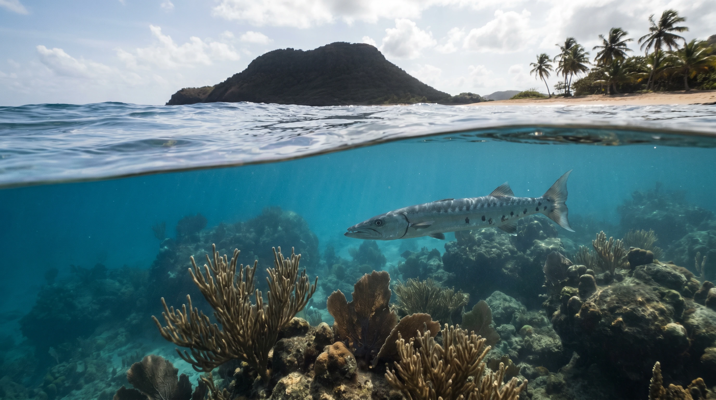 Dive site in Îles des Saintes