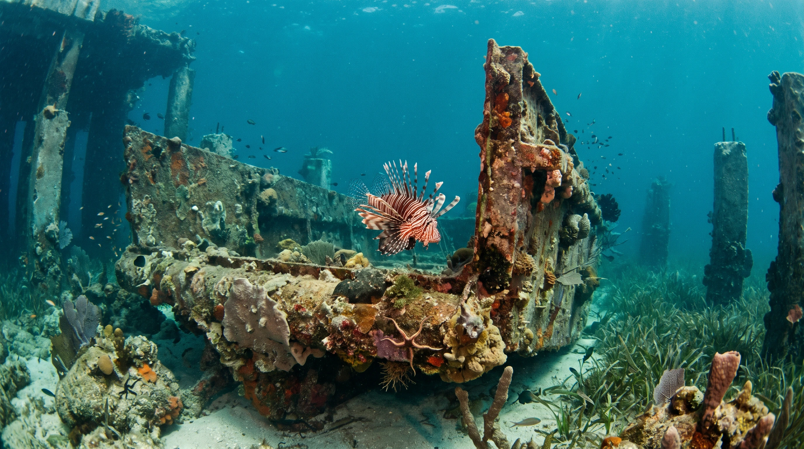 Dive site in Cuba