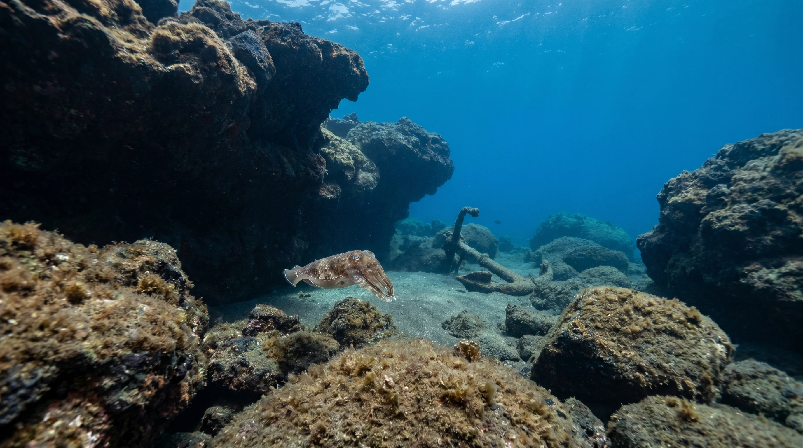 Dive site in Playa San Juan & Los Gigantes