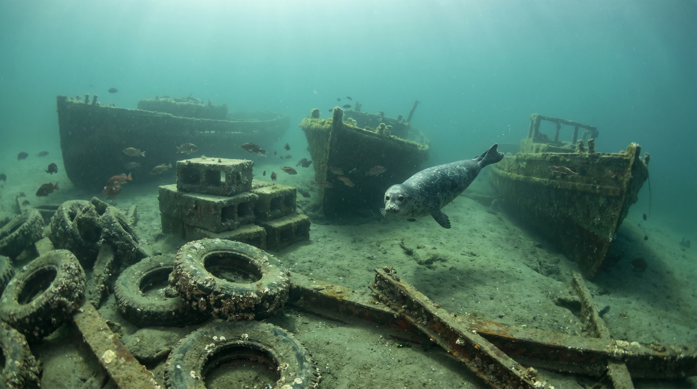 Dive site in Gambier and Bowyer Islands