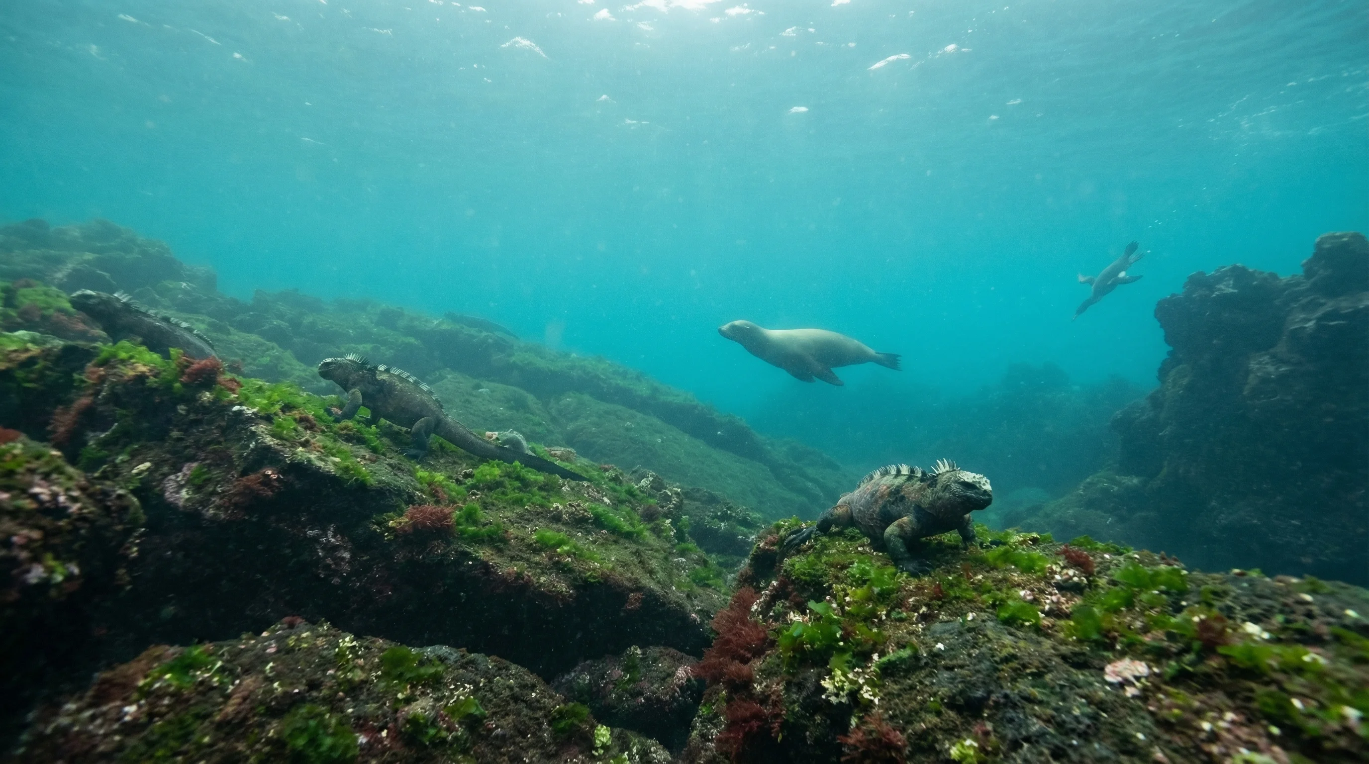 Dive site in Isabela & Fernandina