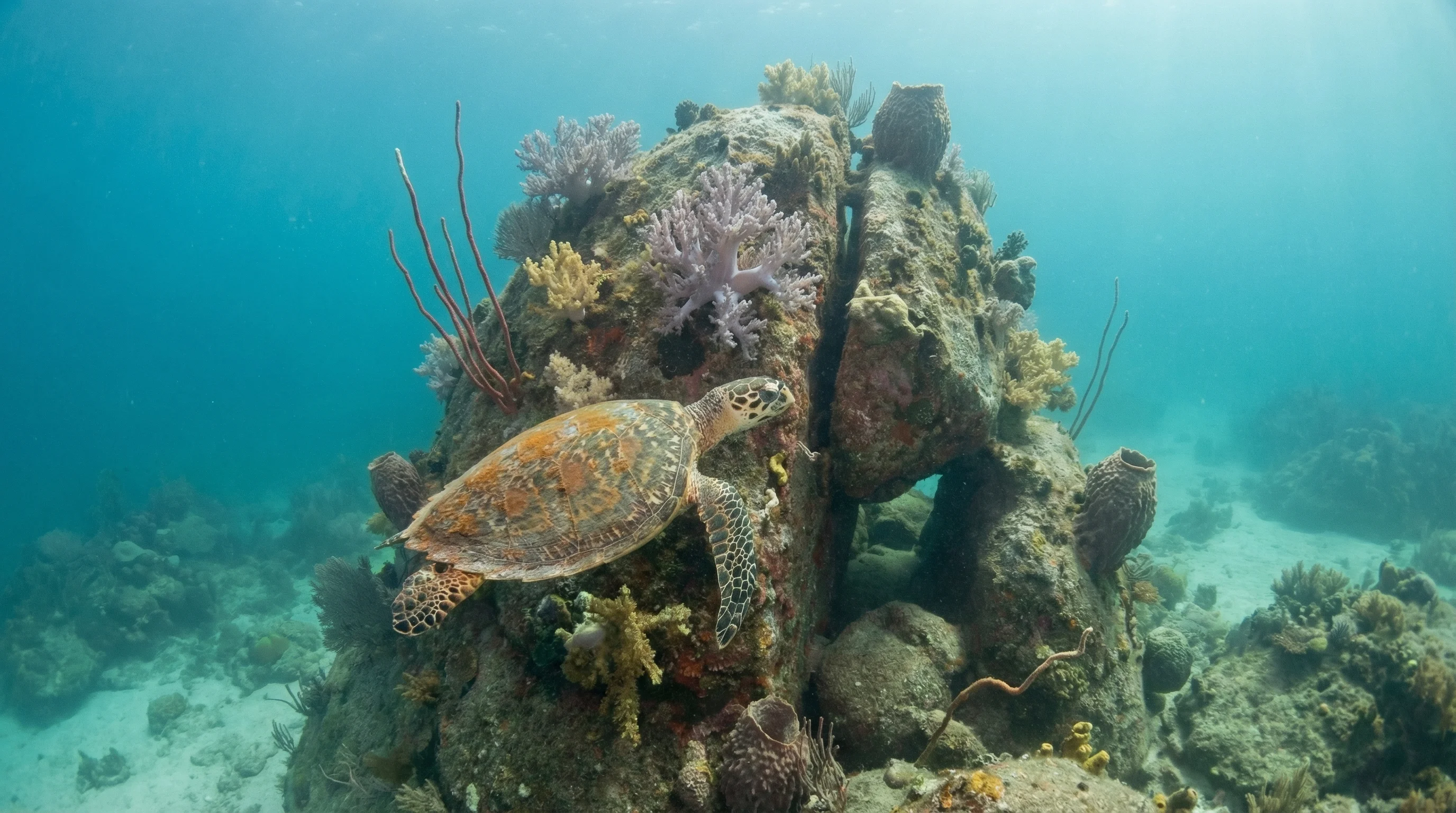 Dive site in Koh Nang Yuan