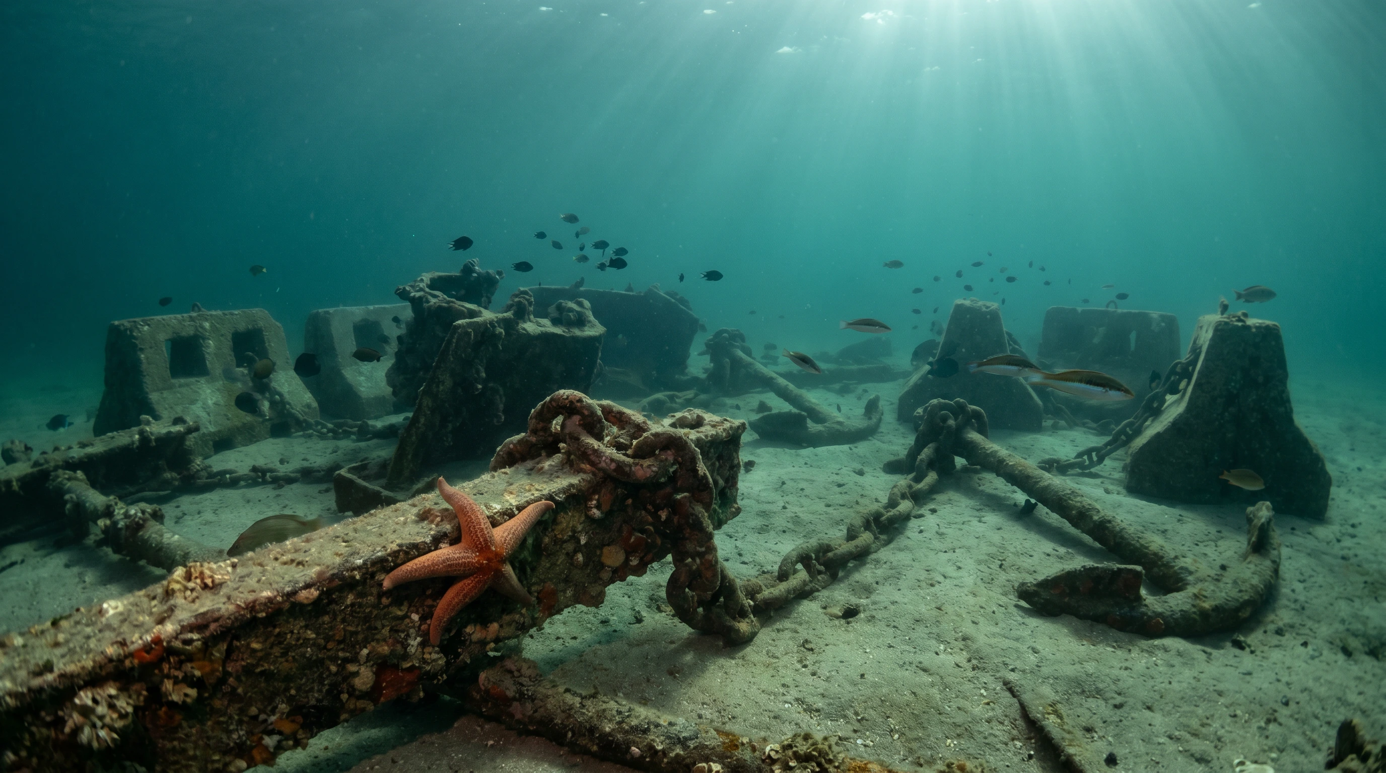 Dive site in Gibraltar