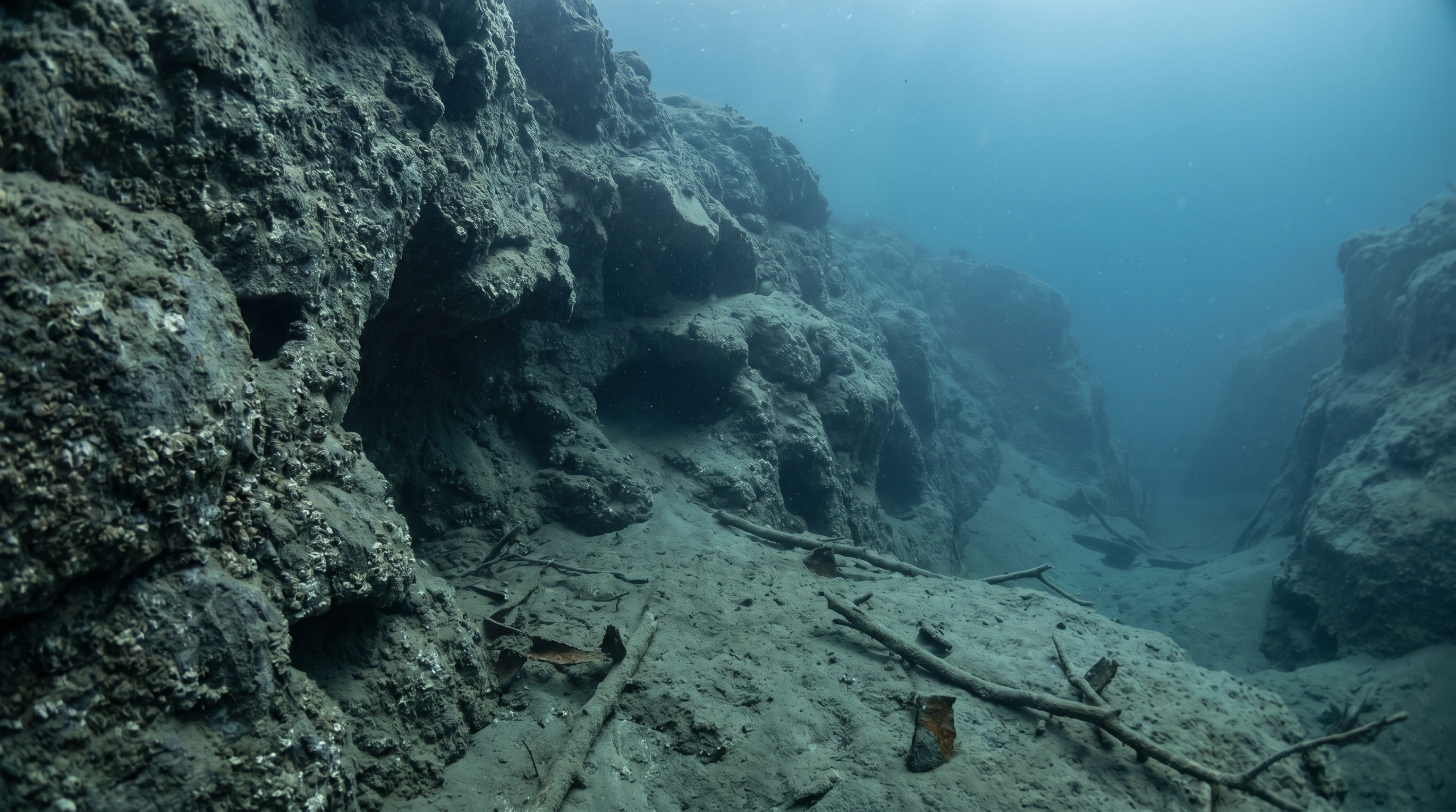 Dive site in Lake Lucerne