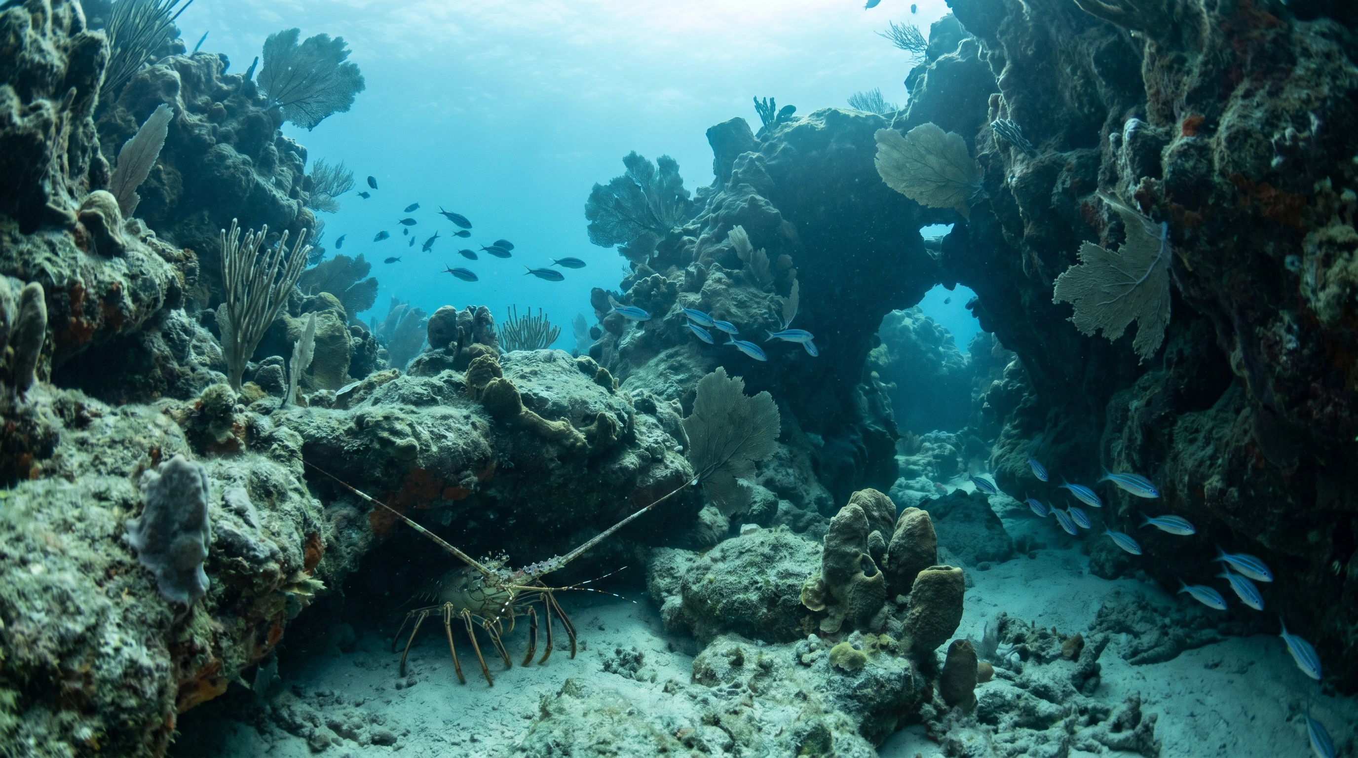 Dive site in San Salvador