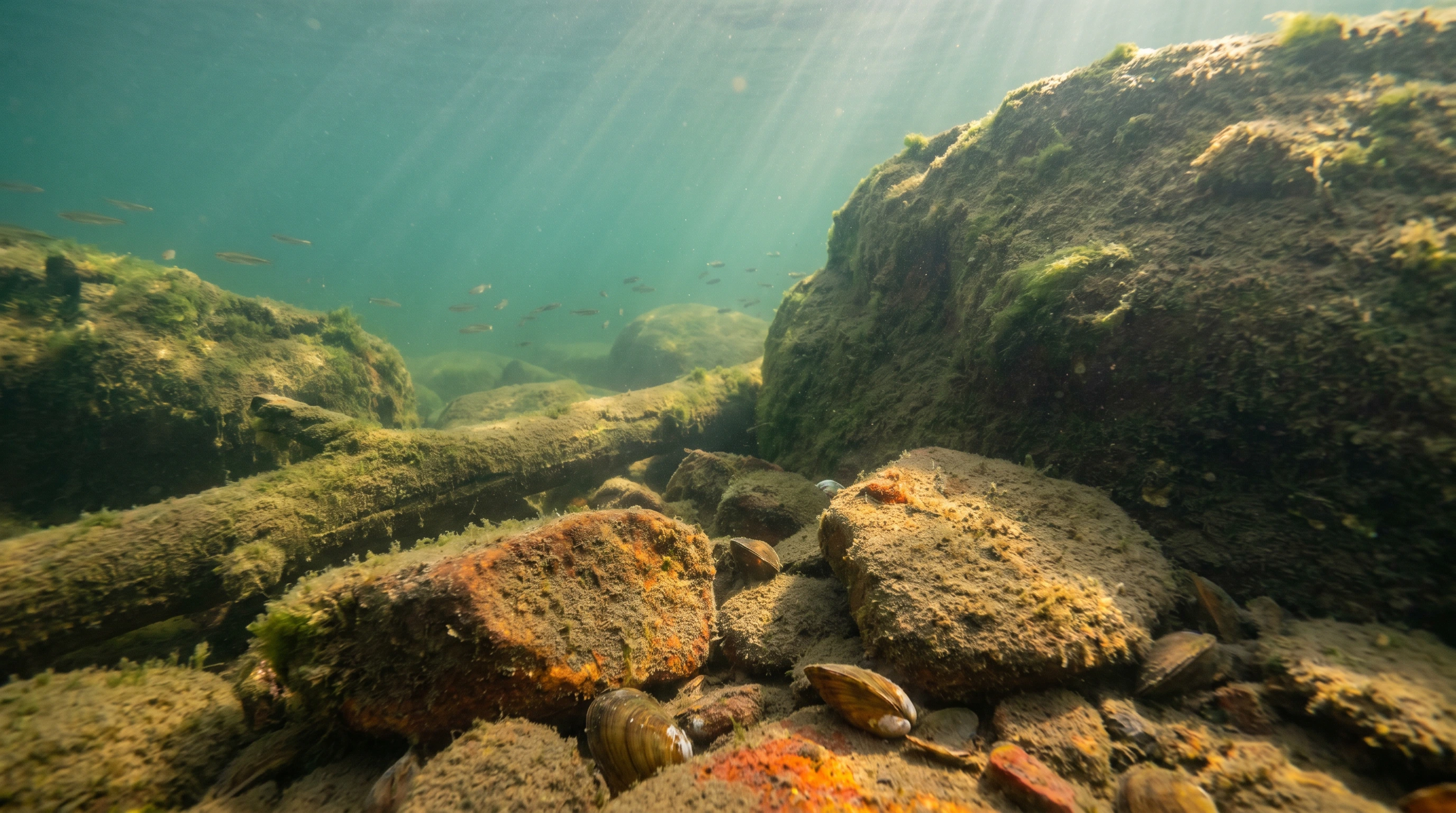 Dive site in Brockville Waterfront