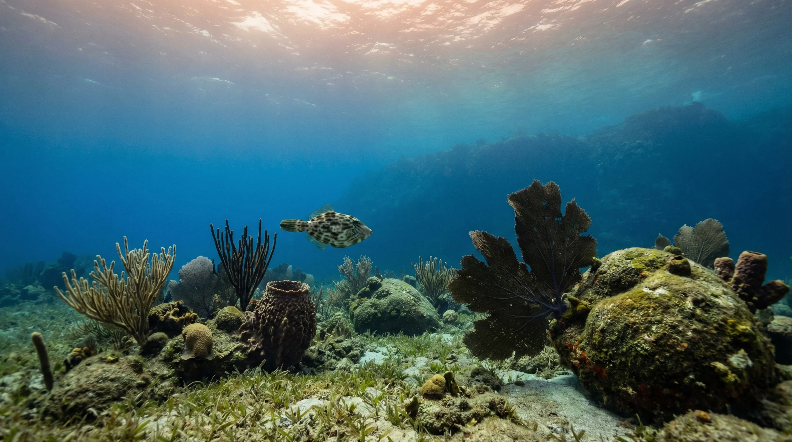 Dive site in Saint Lucia