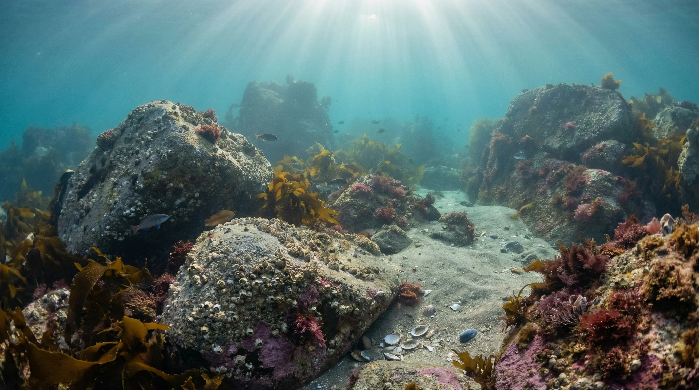 Dive site in Abel Tasman