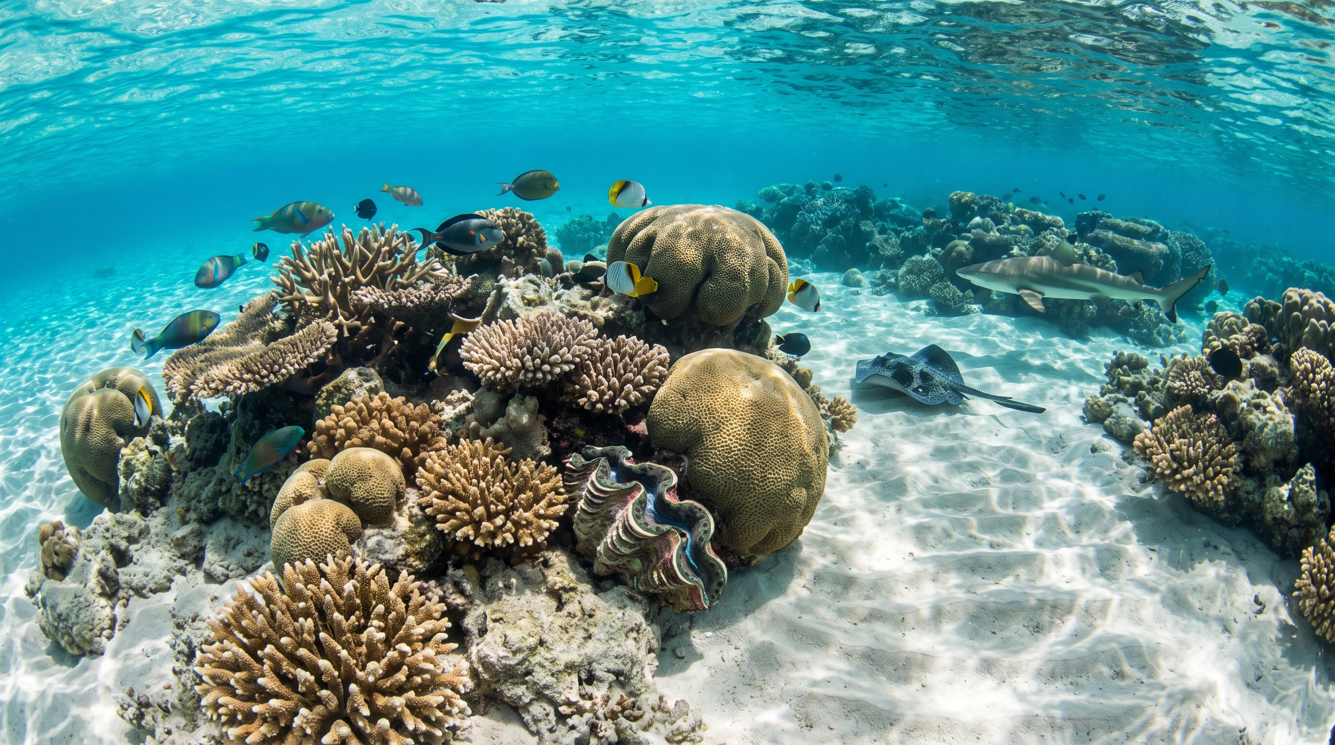Dive site in Moorea East Coast