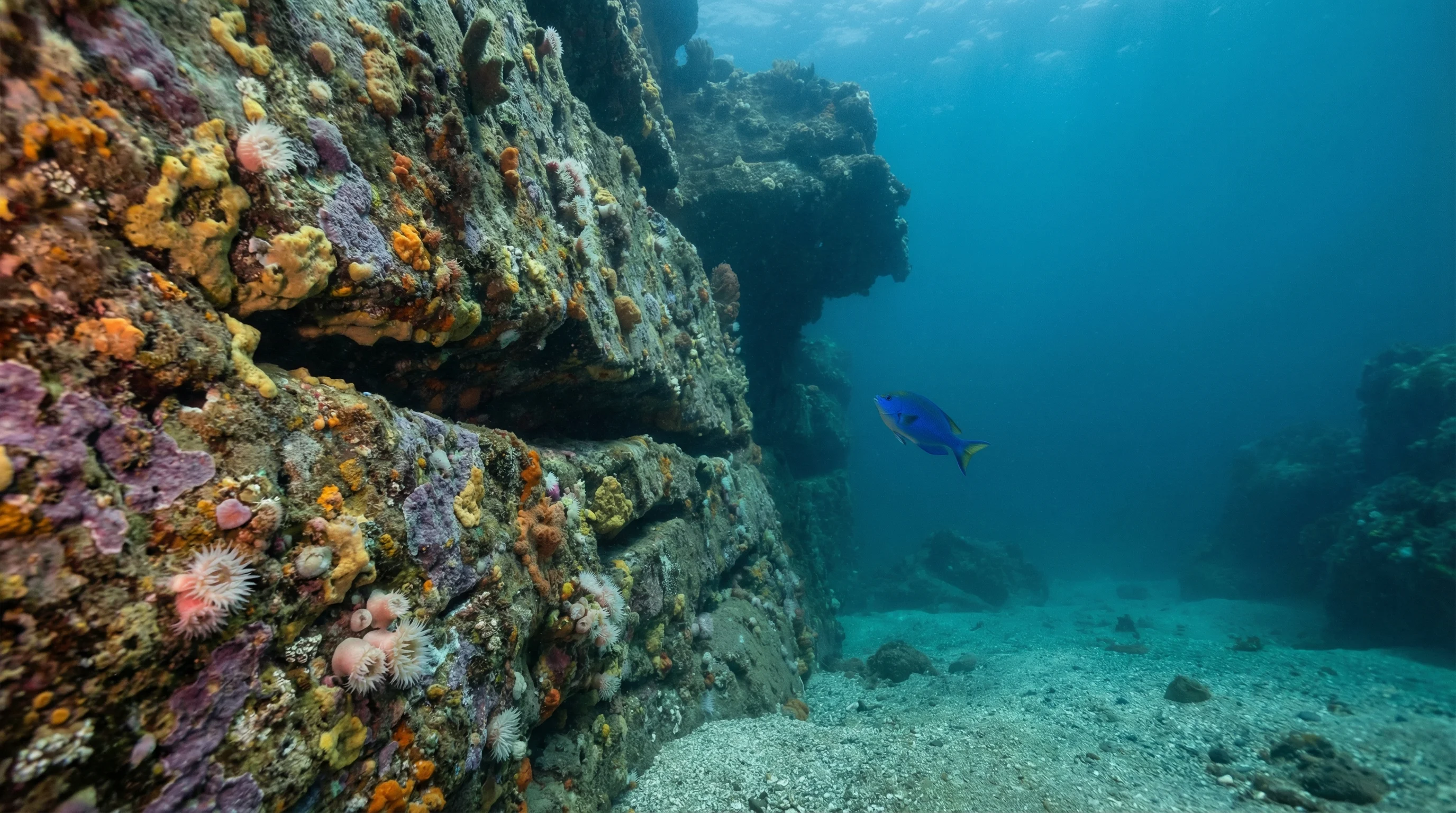 Dive site in New Zealand