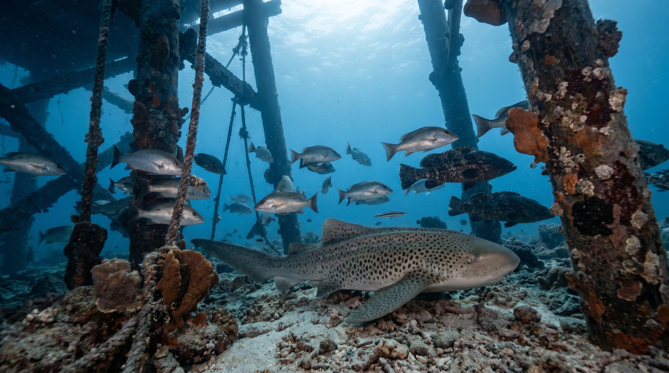 Dive site in Sipadan Island