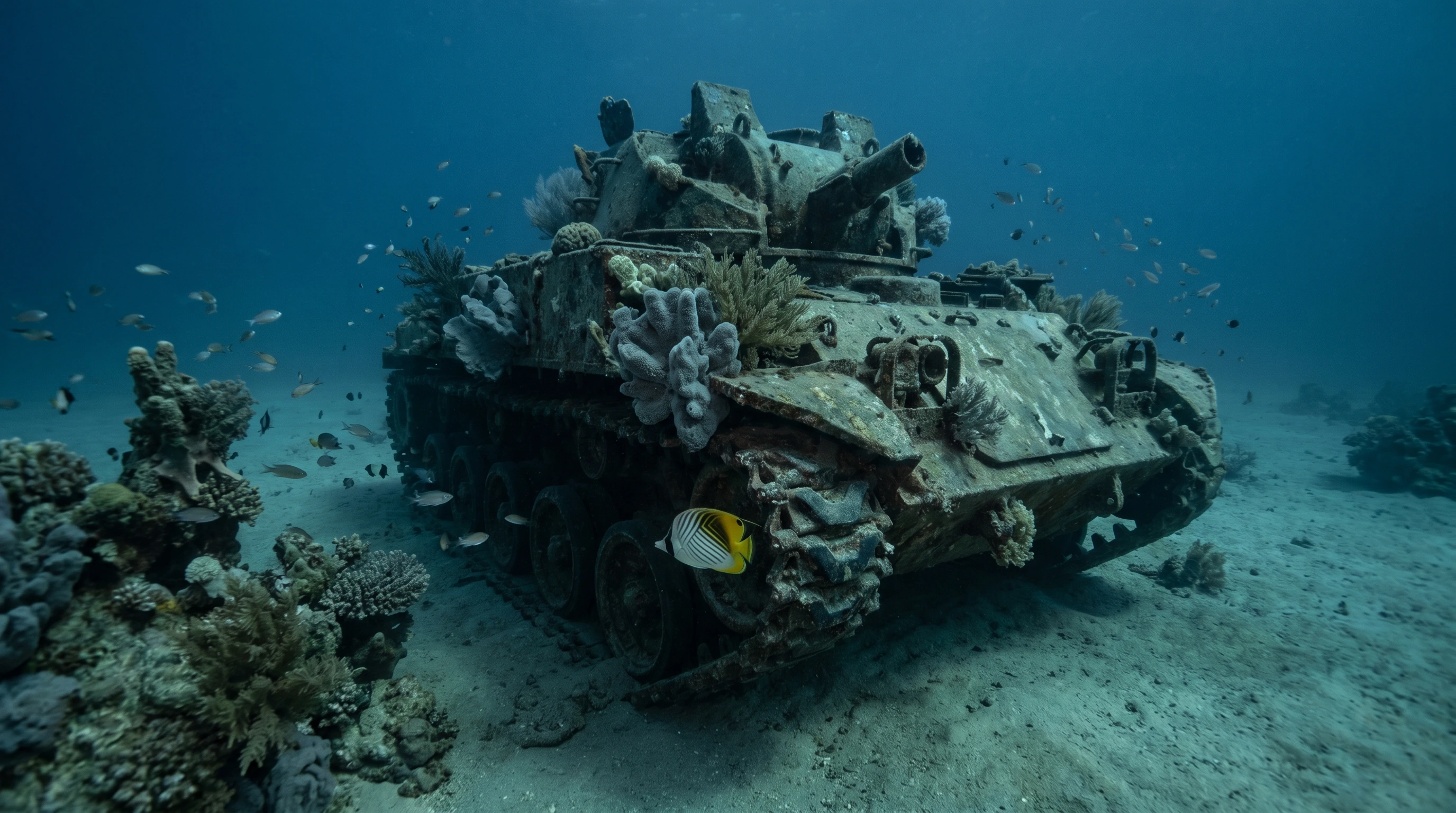 Dive site in Jordan