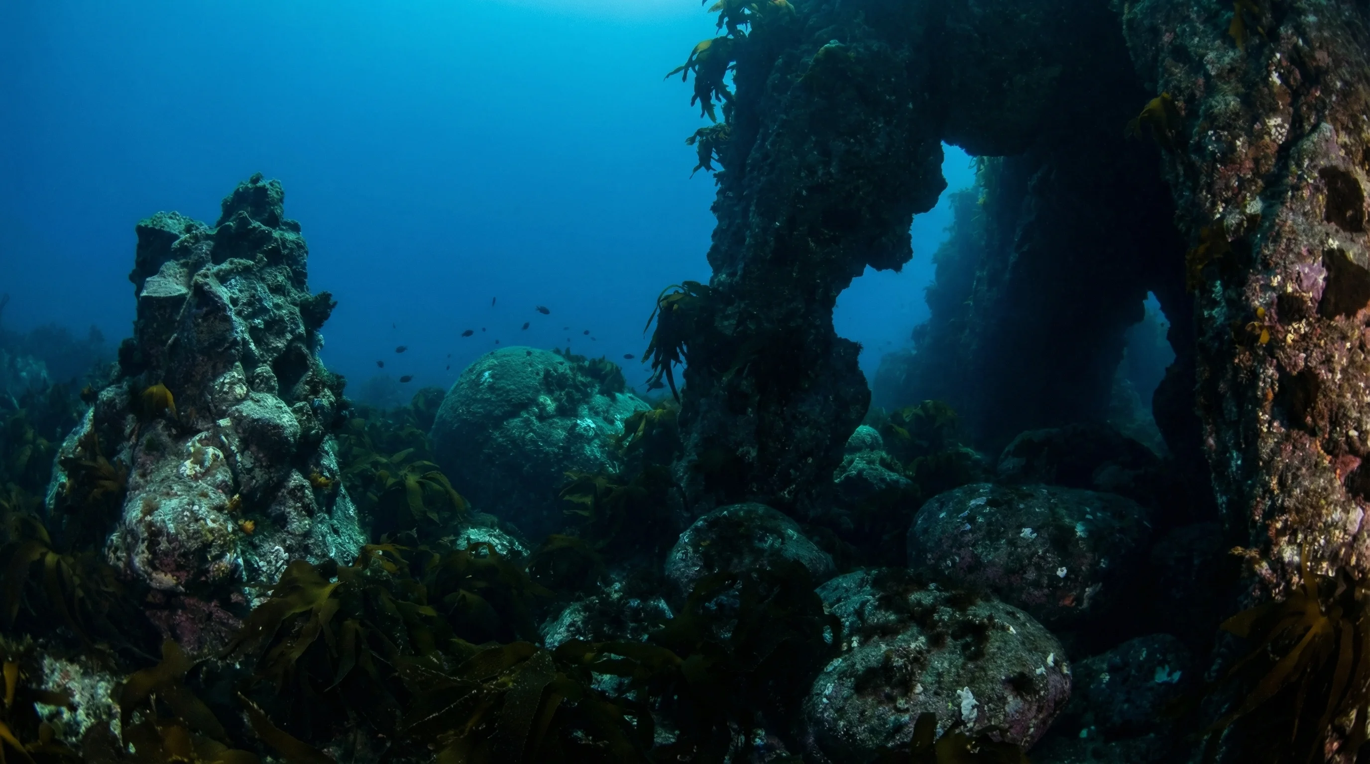 Dive site in Bay of Plenty