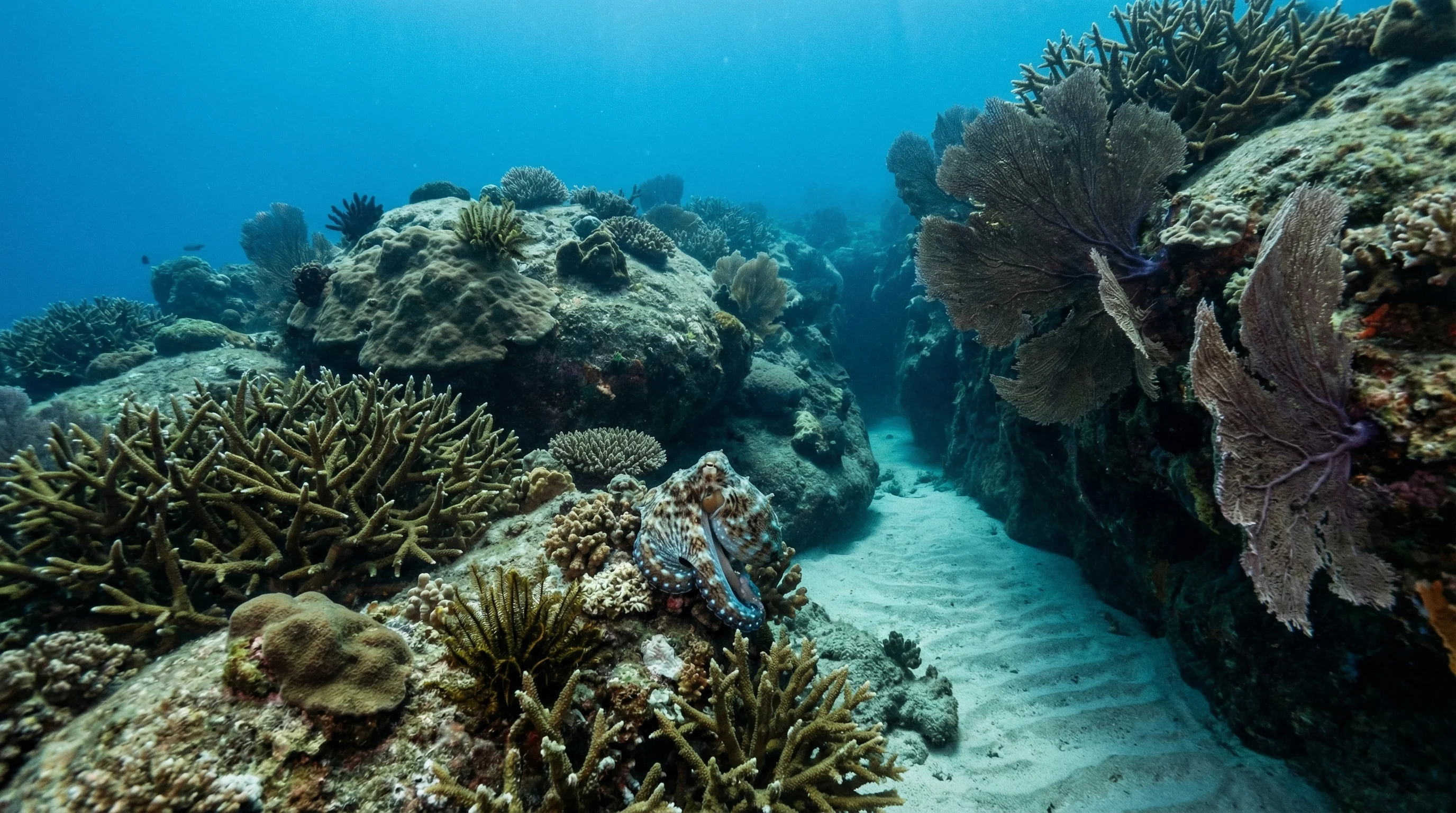 Dive site in Surin Islands