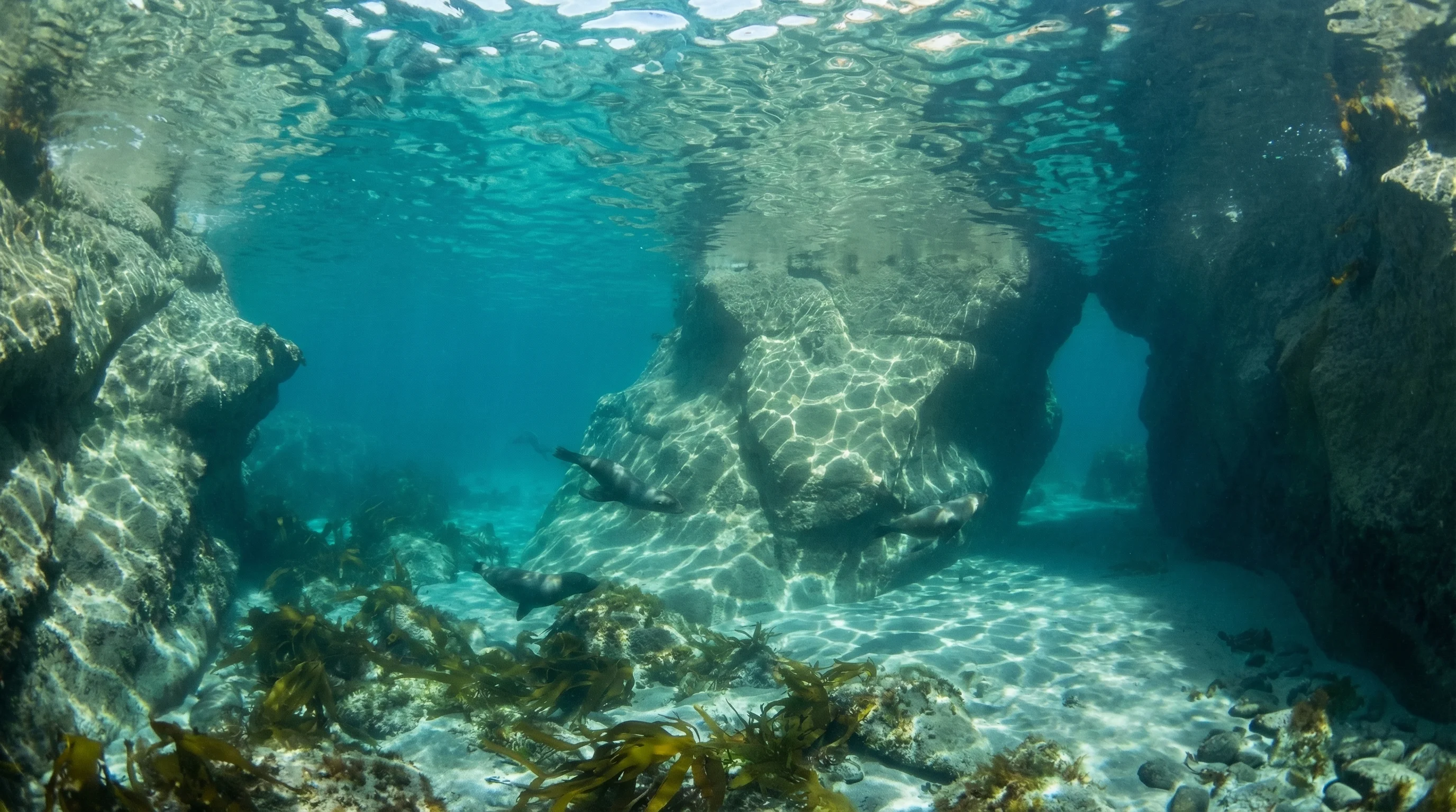 Dive site in South Island