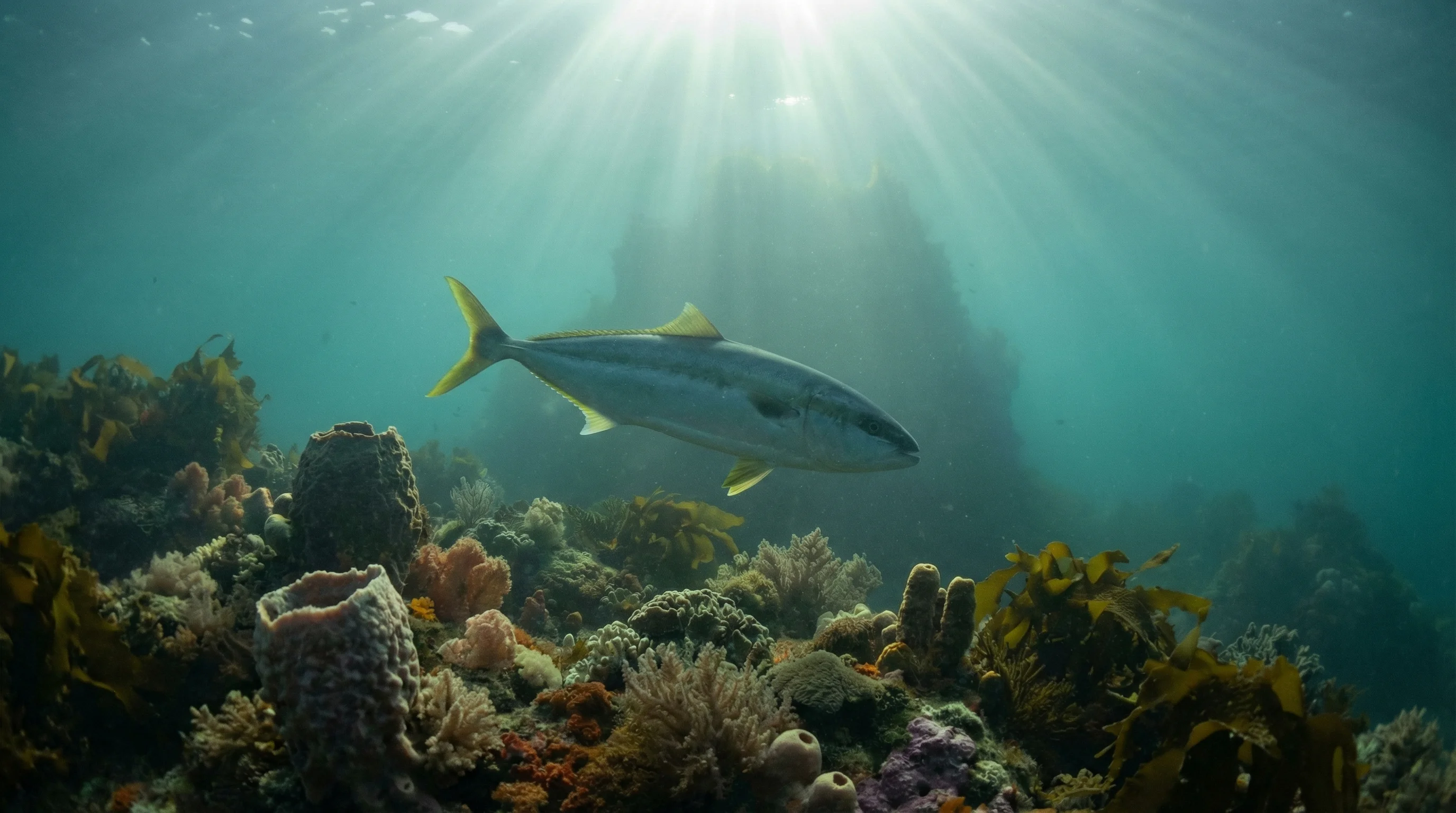 Dive site in Bay of Plenty