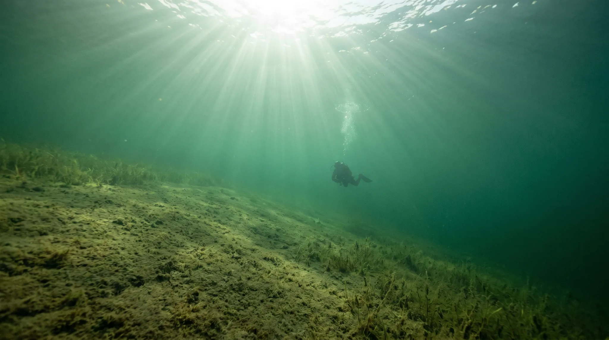 Dive site in Denmark