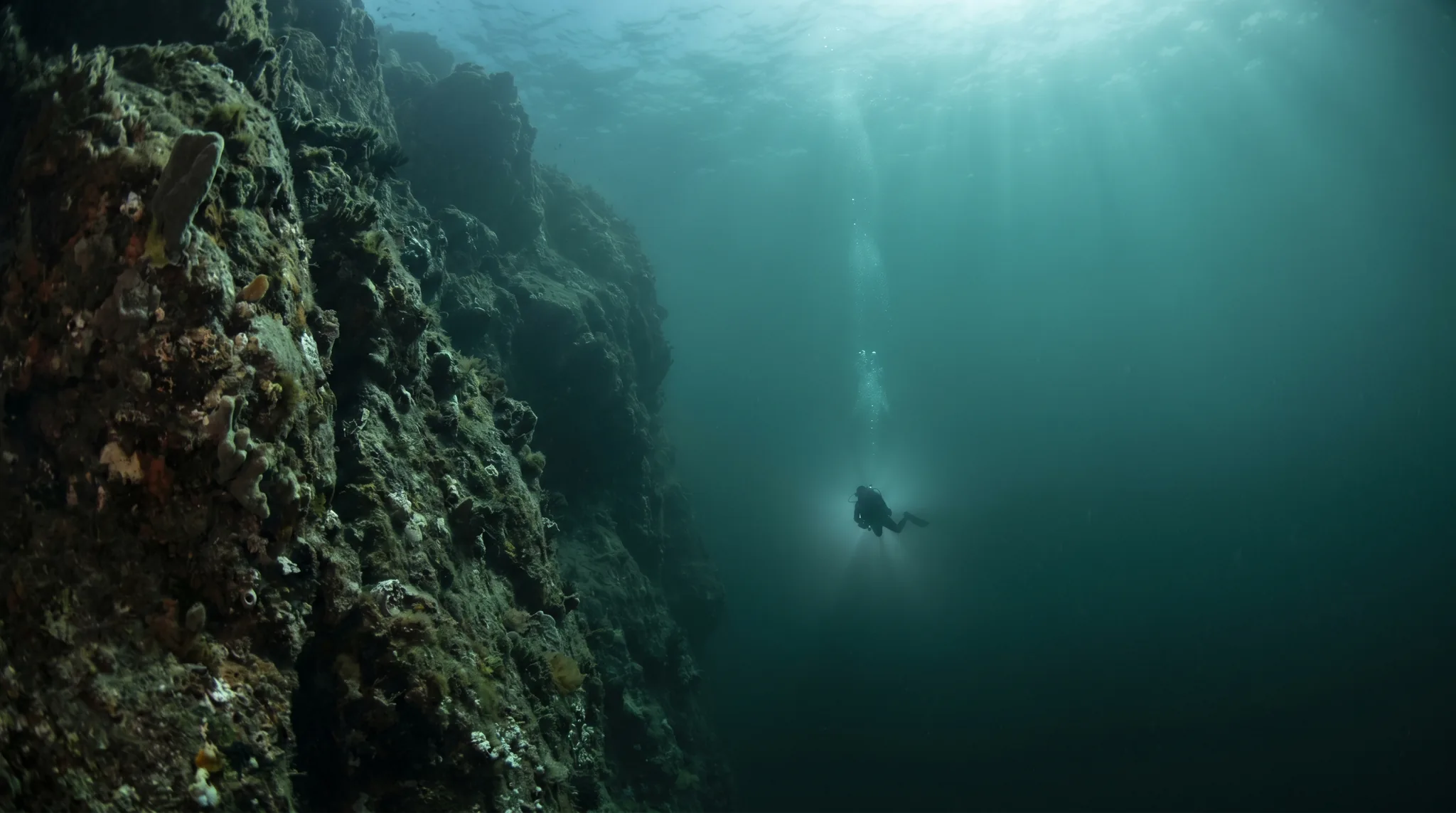 Dive site in Chile