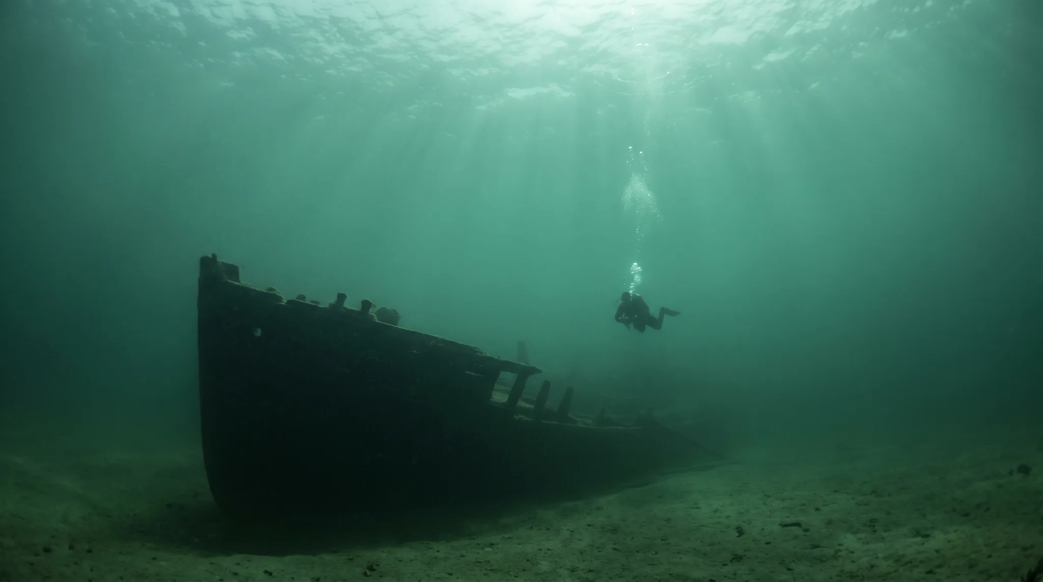 Dive site in Denmark