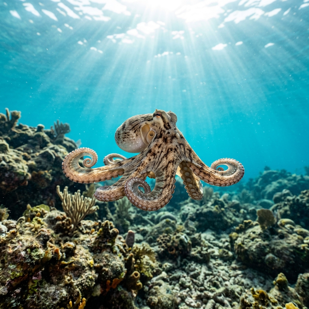 Brownstripe Octopus