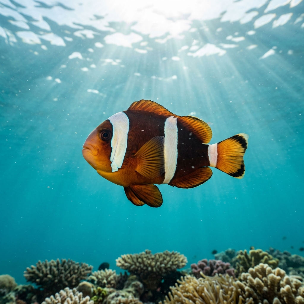 Brownsaddle Clownfish