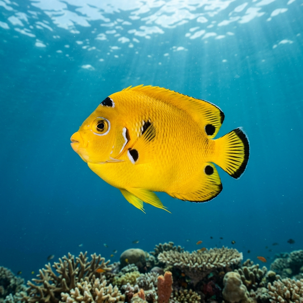 Threespot Angelfish