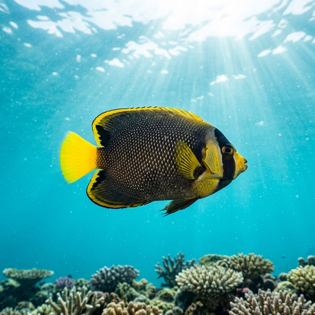 Yellowtail Angelfish