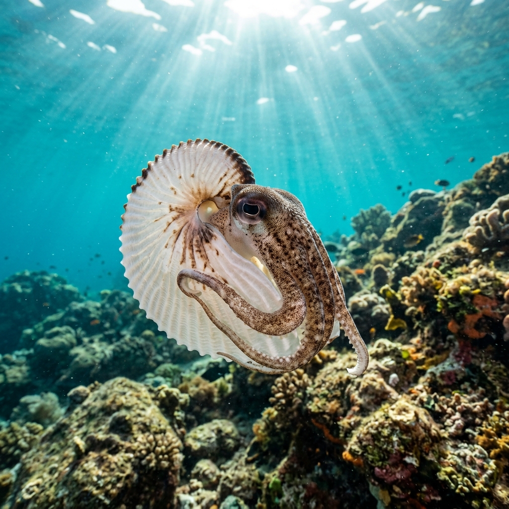 Common Paper Nautilus