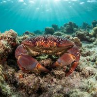Batwing Coral Crab
