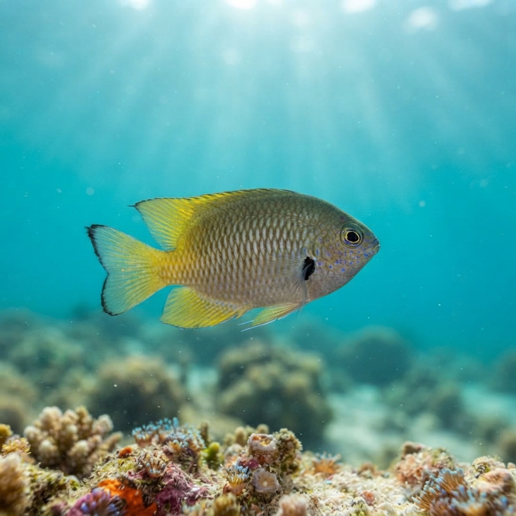 Black-margined Damselfish