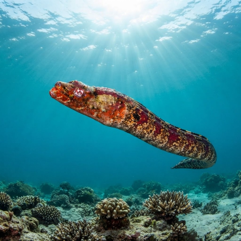 Crocodile Snake Eel
