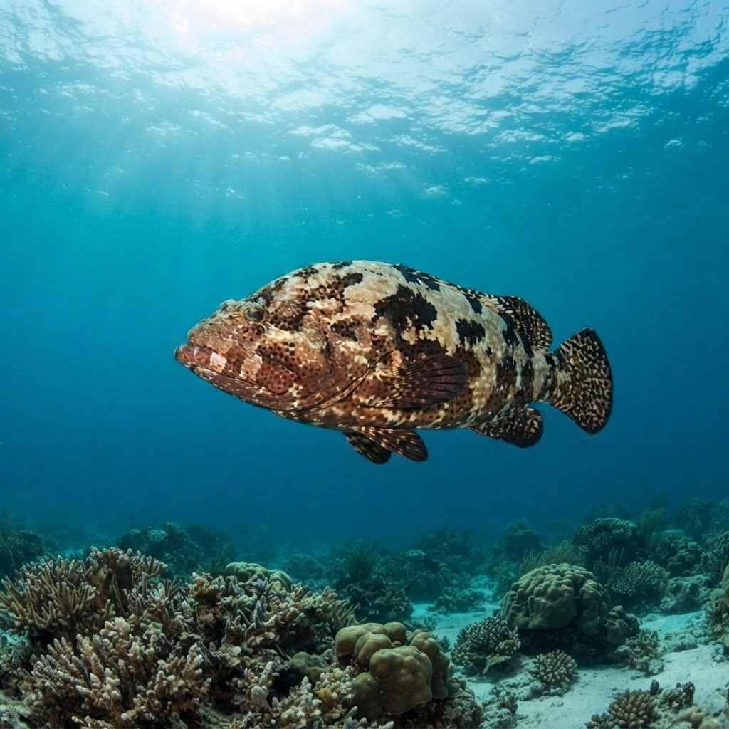Brown-marbled Grouper