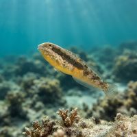 Brown Sabretooth Blenny