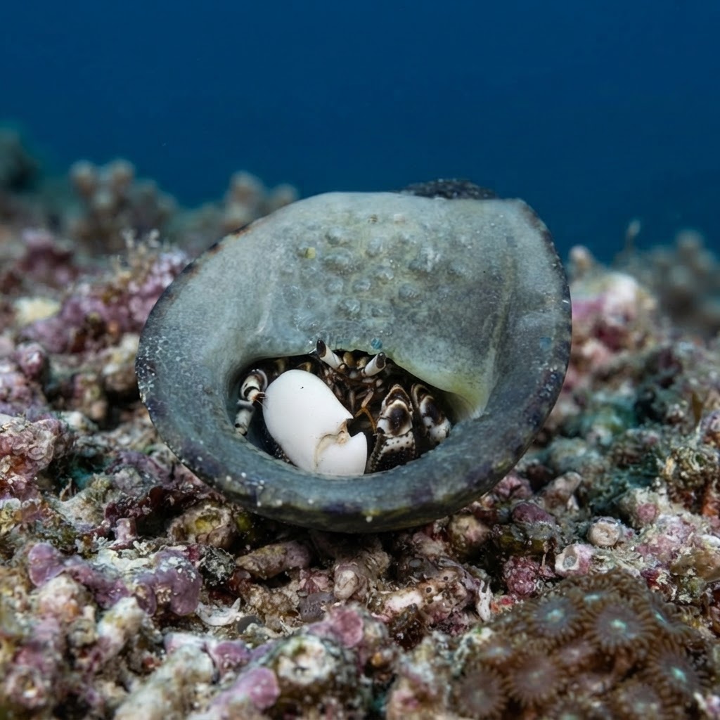 Zebra Hermit Crab