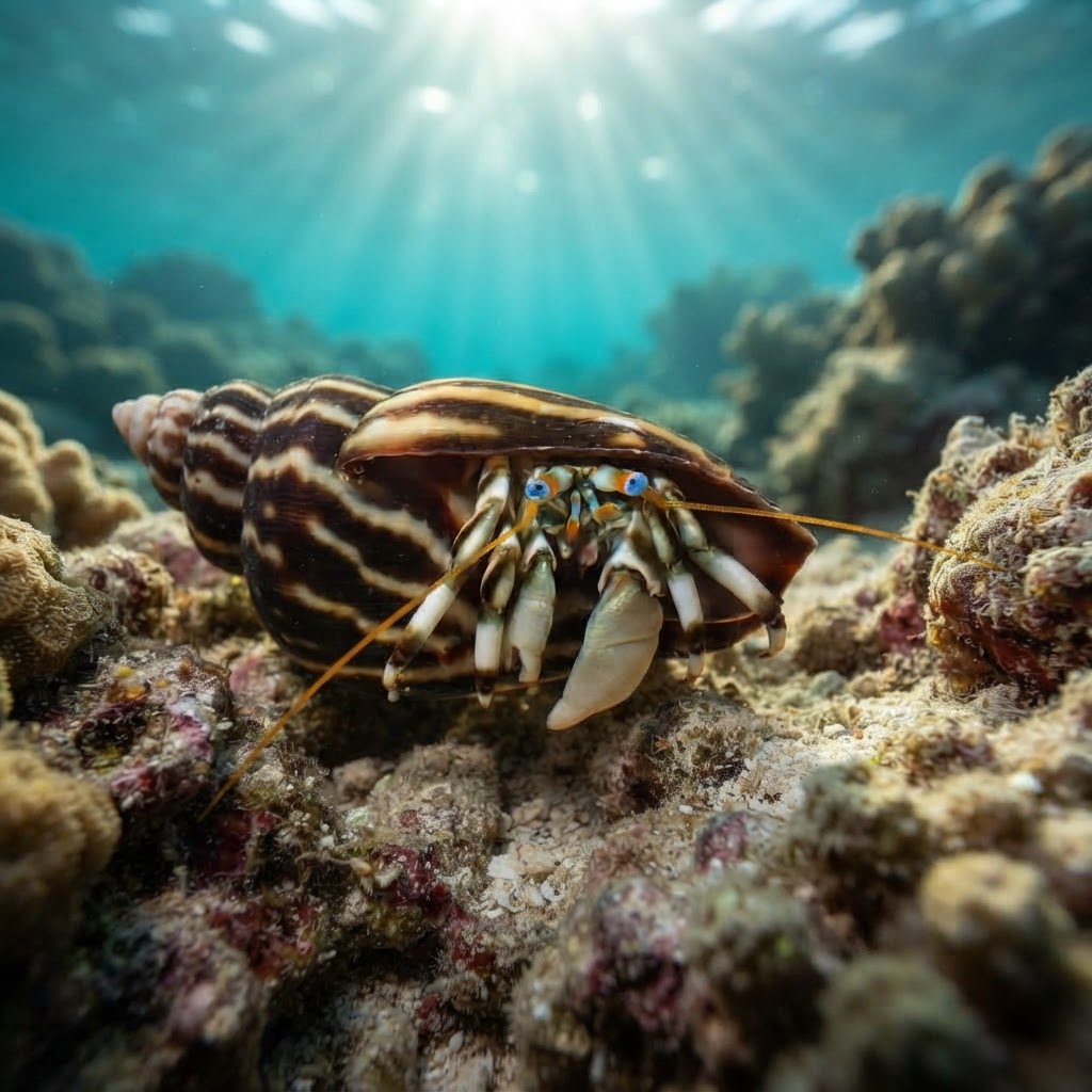 Seurat's Hermit Crab