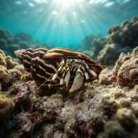 Seurat's Hermit Crab