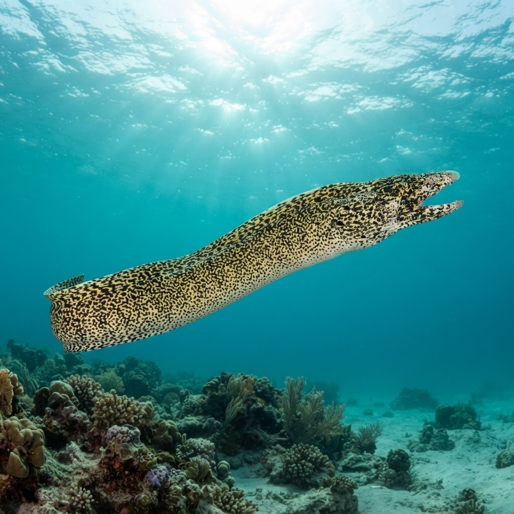 Freckled Snake Eel