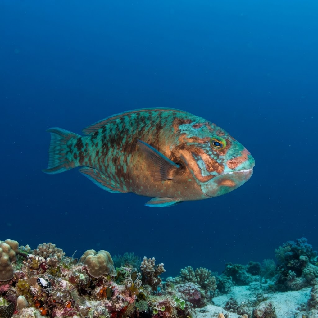 Bucktooth Parrotfish
