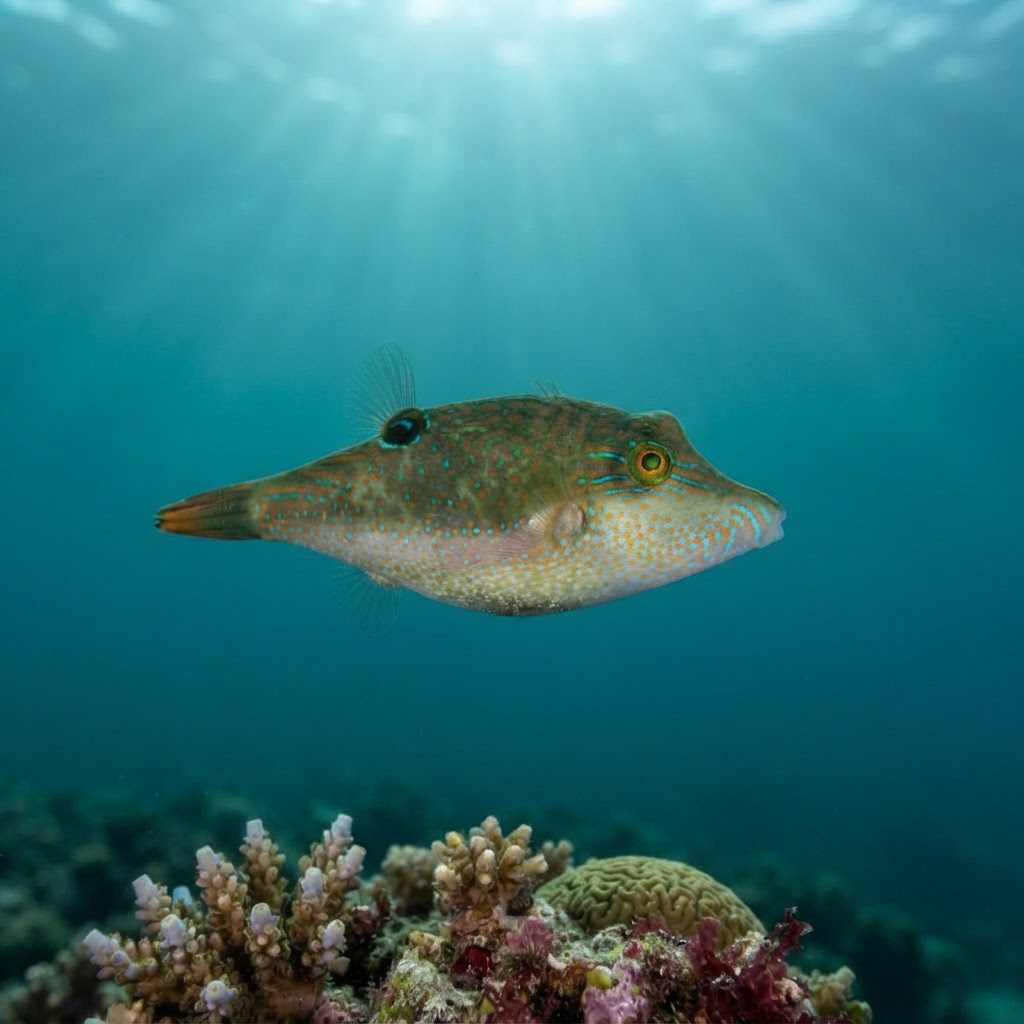 Bennett's Sharpnose Puffer